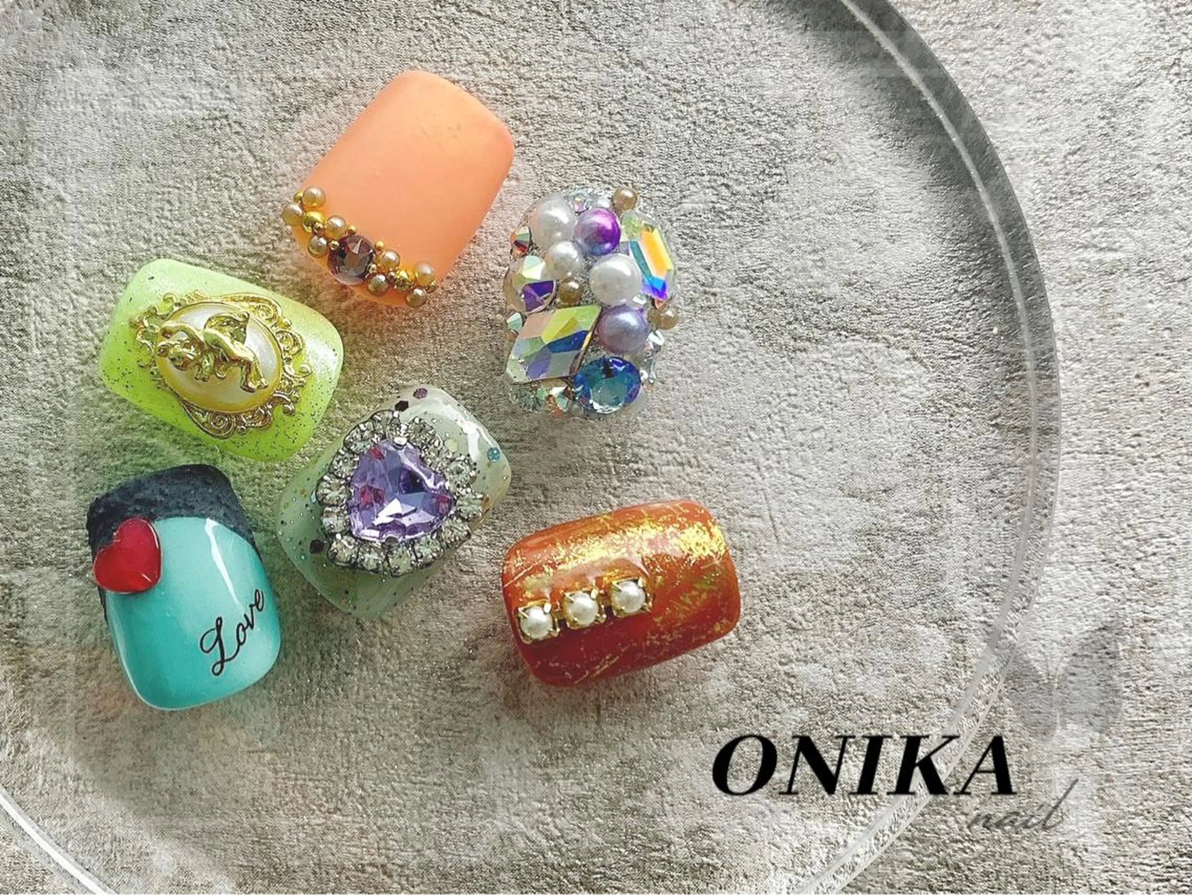 ネイル フットネイル ONIKA Nail 青山通り店所属・ONIKAnail 青山通り店のネイルデザイン