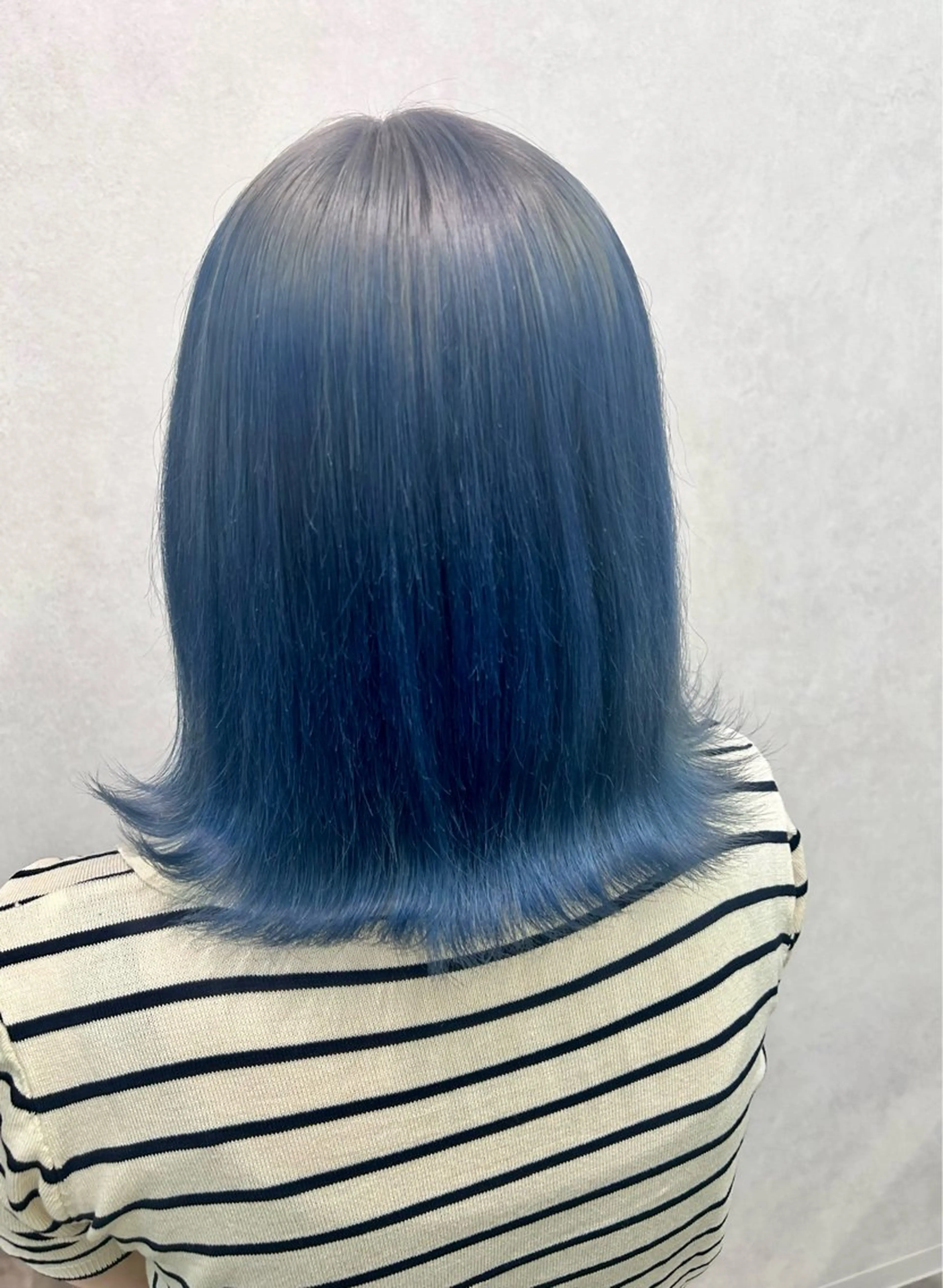 ミディアム ヘアカラー トリートメント エクステ/心斎橋/ ハイトーン/ミサキのヘアスタイル