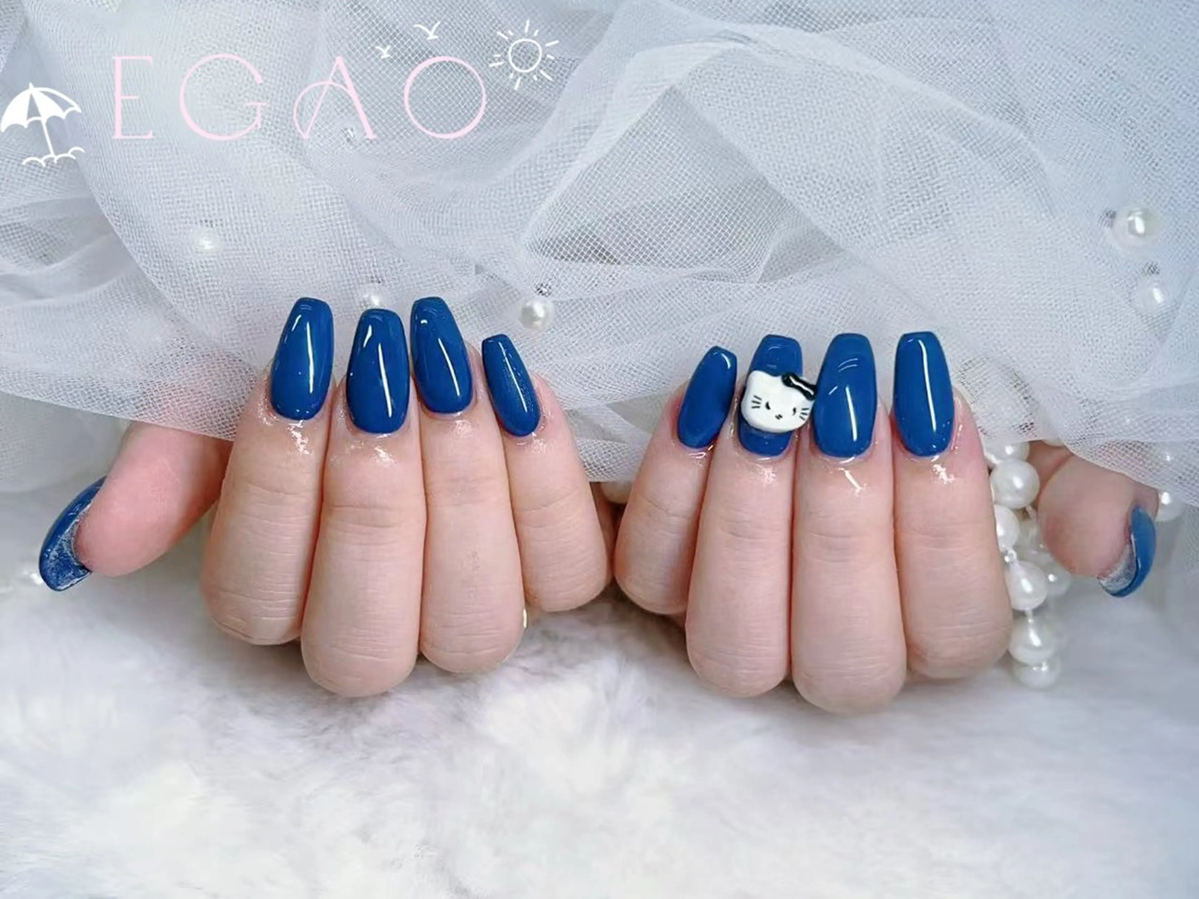 ネイル アートネイル フットネイル フレンチネイル ジェルネイル グラデーション ハンドネイル Egao Nail Salonのネイルデザイン