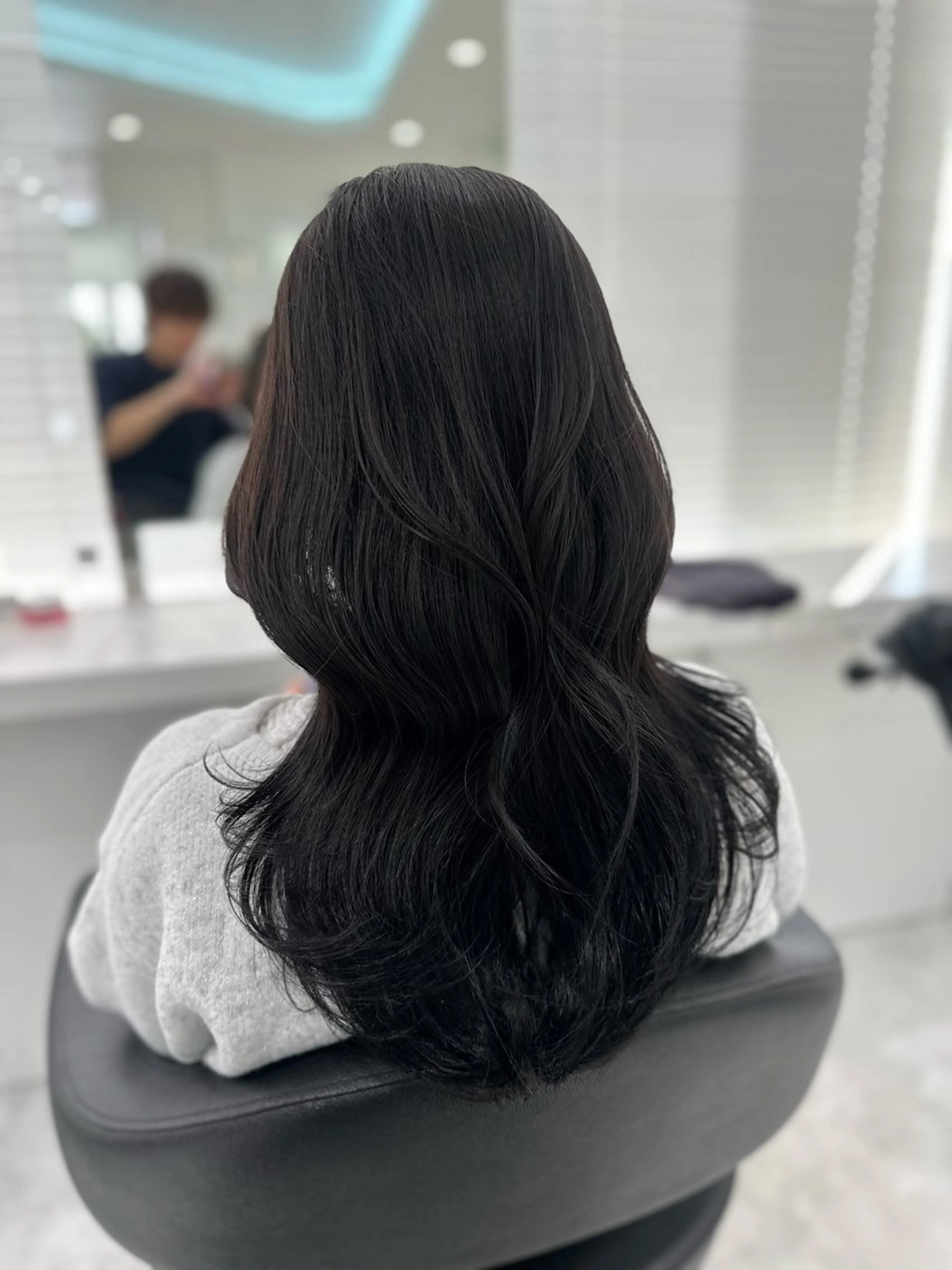 ロング カラー ケアカラー ロング カット ヘアカラー ヘッドスパ ヘアセット 🐺ニュアンスパーマ マッシュ　あさひ🐺のヘアスタイル