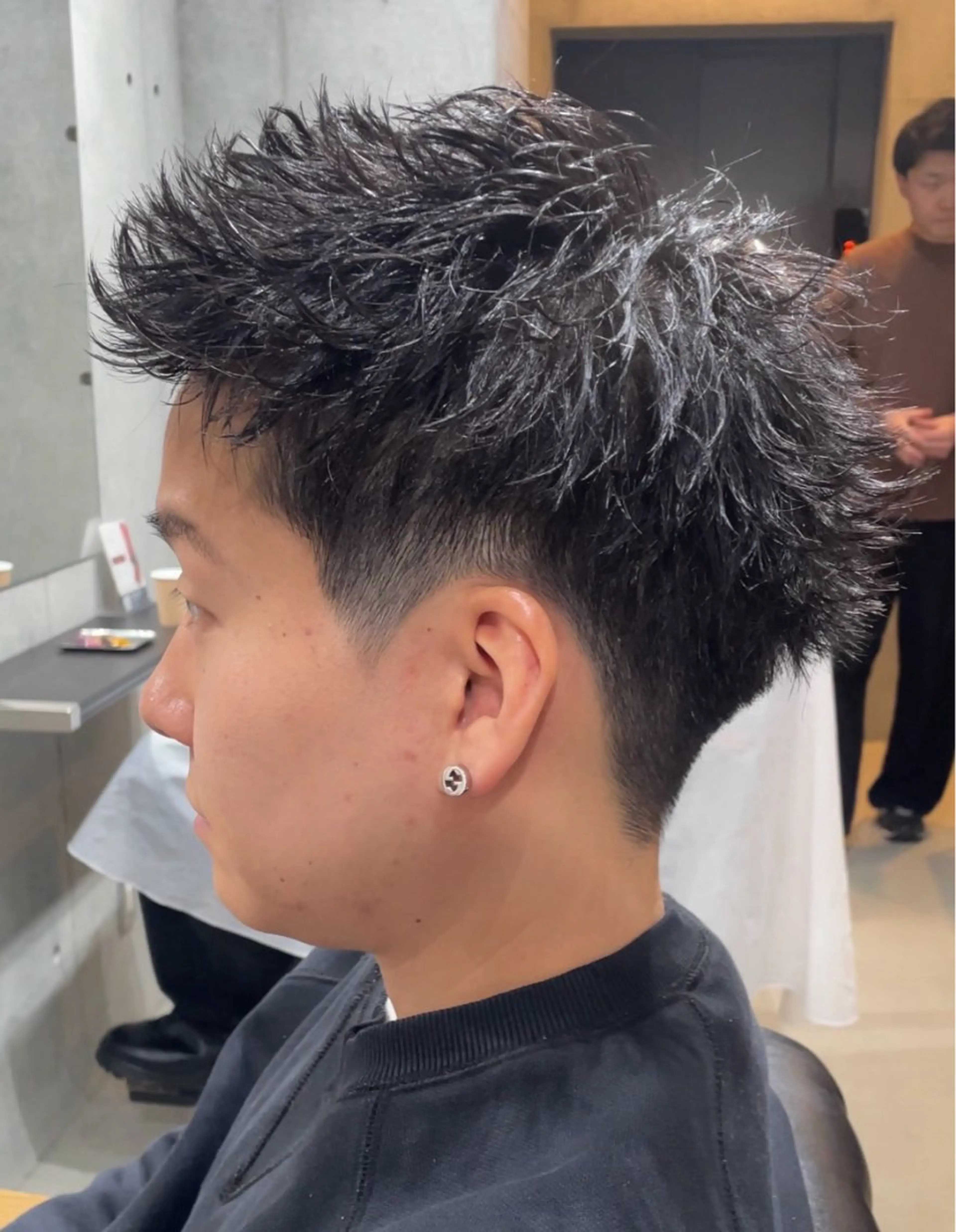 ショート メンズ 藤田 一遼のヘアスタイル