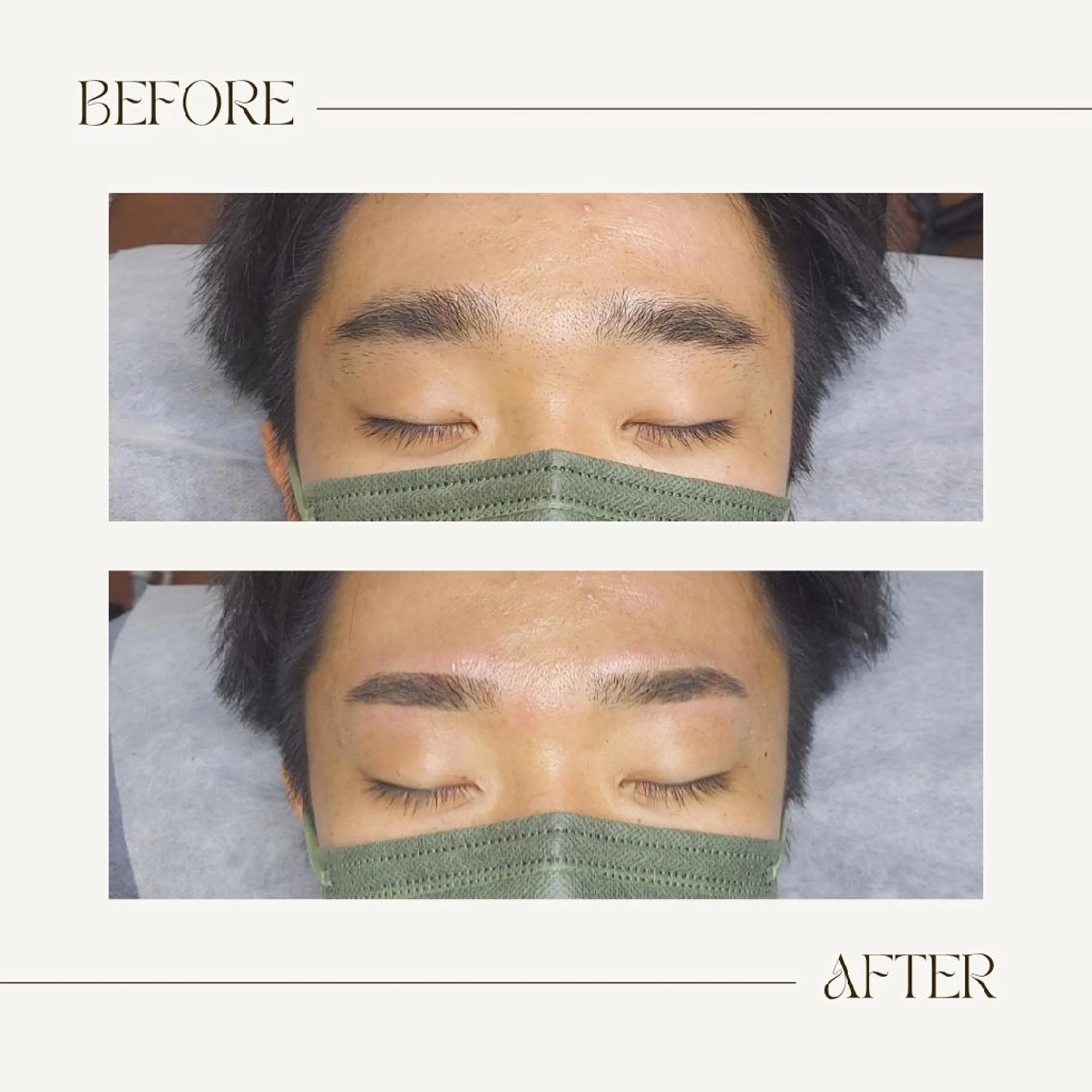 アイブロウ ワックス脱毛 眉カット U_la所属・U_la [ウーラ] 片岡の眉毛・アイブロウイメージ