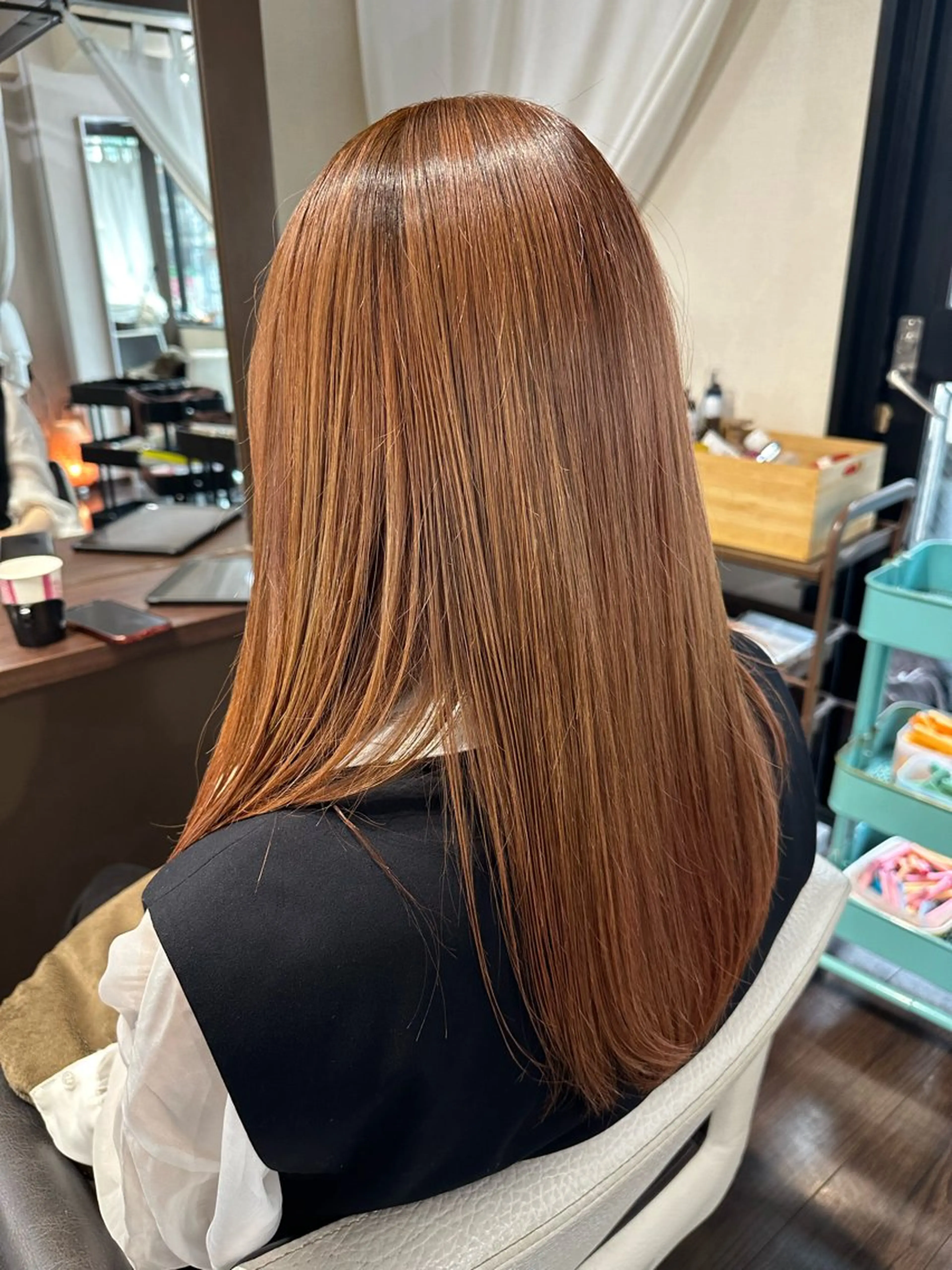 ロング カラー カット ヘアカラー トリートメント ヘッドスパ youres hair 東口店所属・🌸ULTOWA🌸 髪質改善/縮毛/店長のヘアスタイル