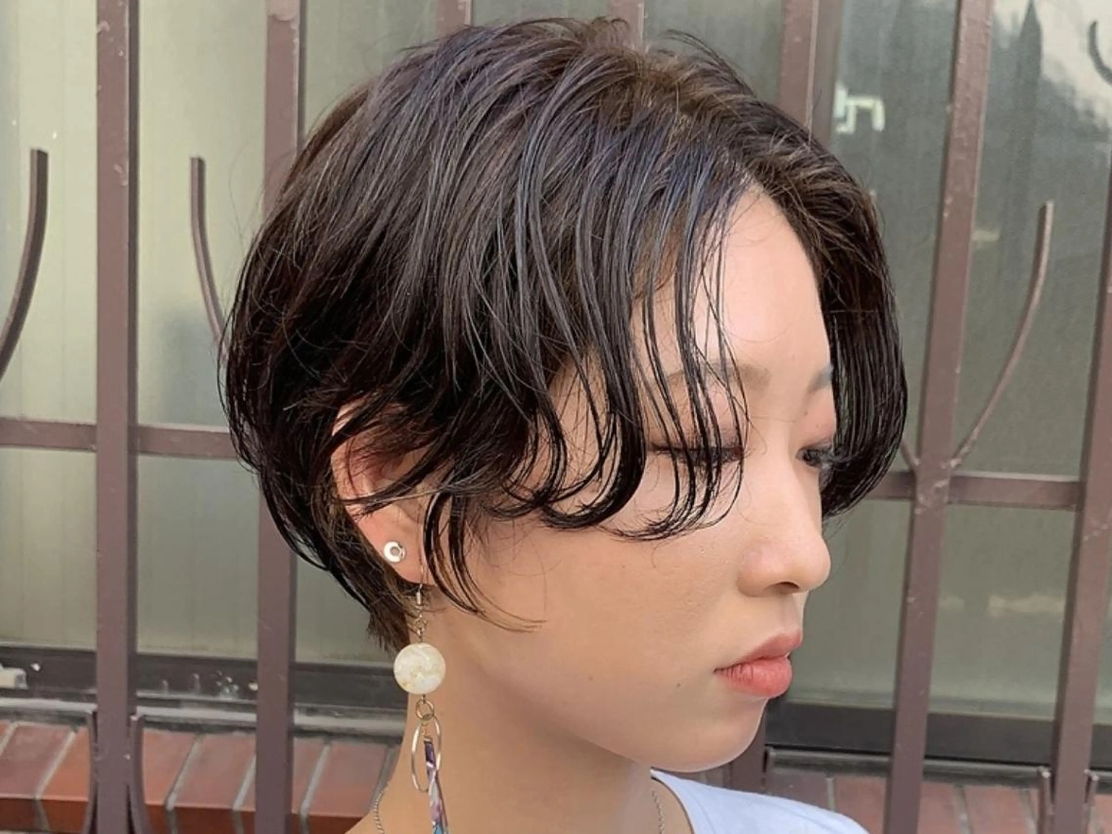 ショート 髪質改善 Noe心斎橋店のヘアスタイル