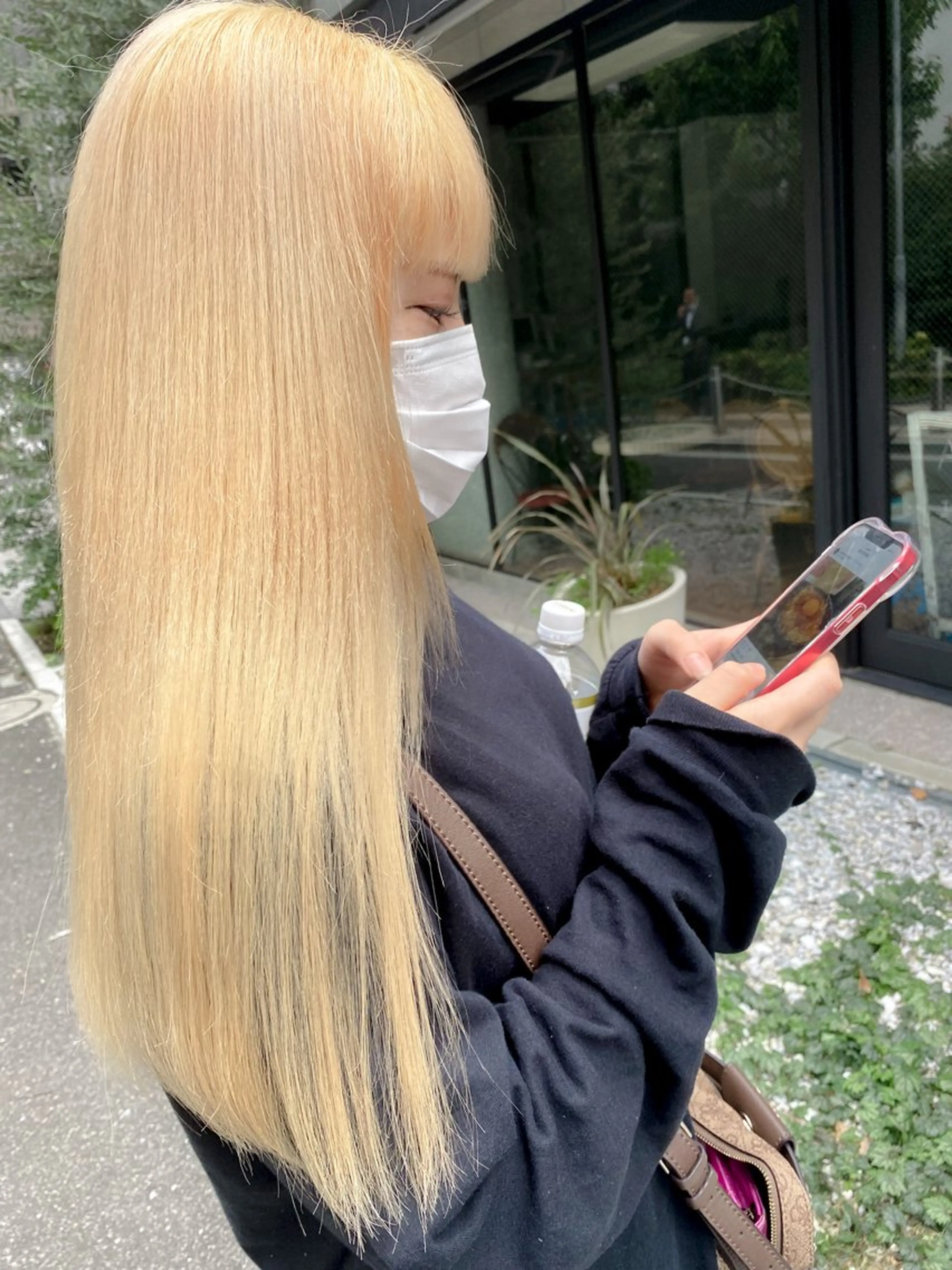 ロング カラー ブリーチ 抜きっぱなしブロンド ブロンド ハイトーンカラー インナーカラー ヘアカラー Chérie所属・Chérie 渋谷/カラーサロンのヘアスタイル