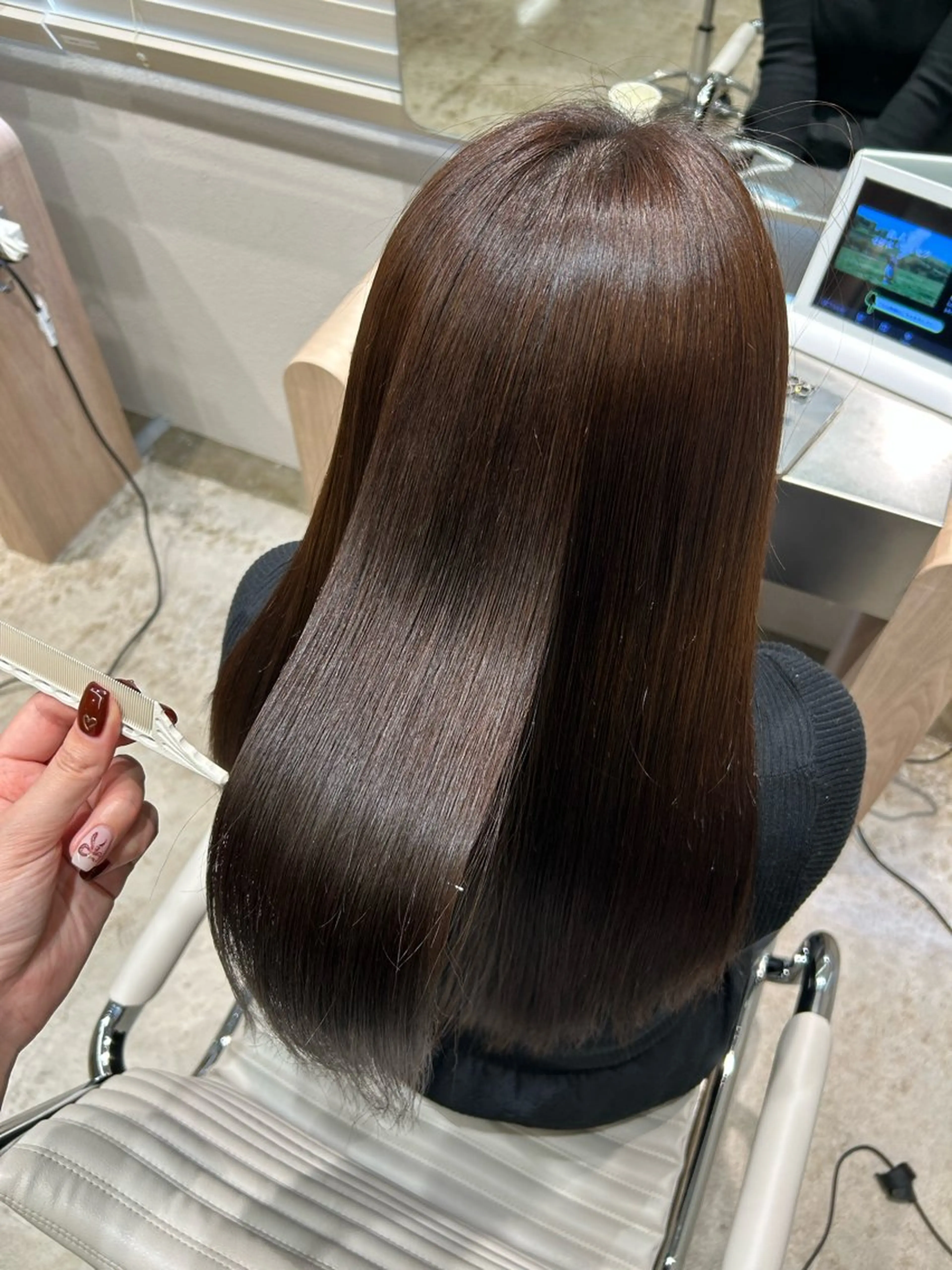 ロング トリートメント La fith hair luxe 門前仲町店所属・透明感/暖色カラー 💖【Misaki】のヘアスタイル