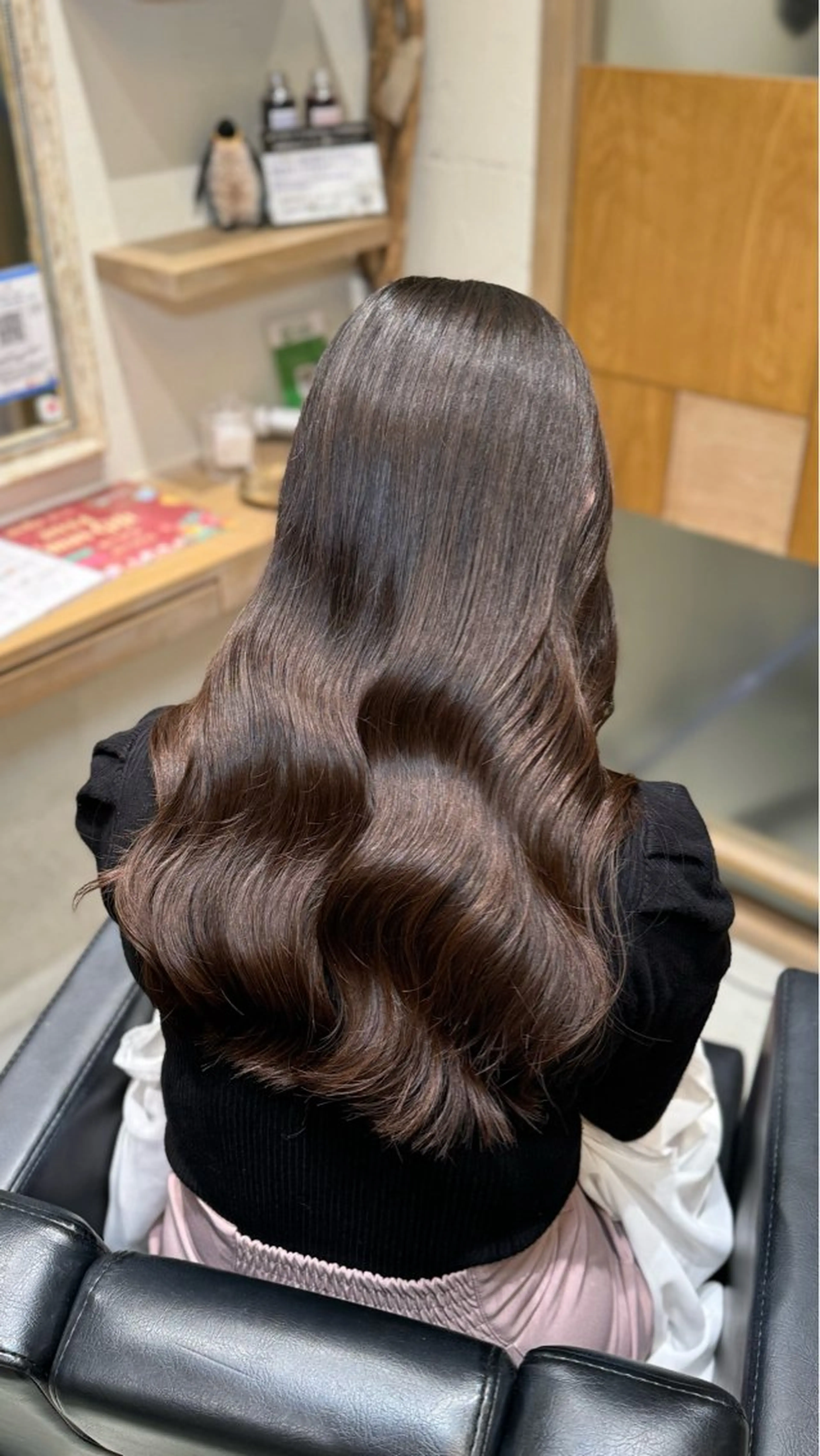 ロング カット ヘアカラー トリートメント 透明感カラー/髪質改 善/束感まつ毛/にかのマツエク・マツパデザイン