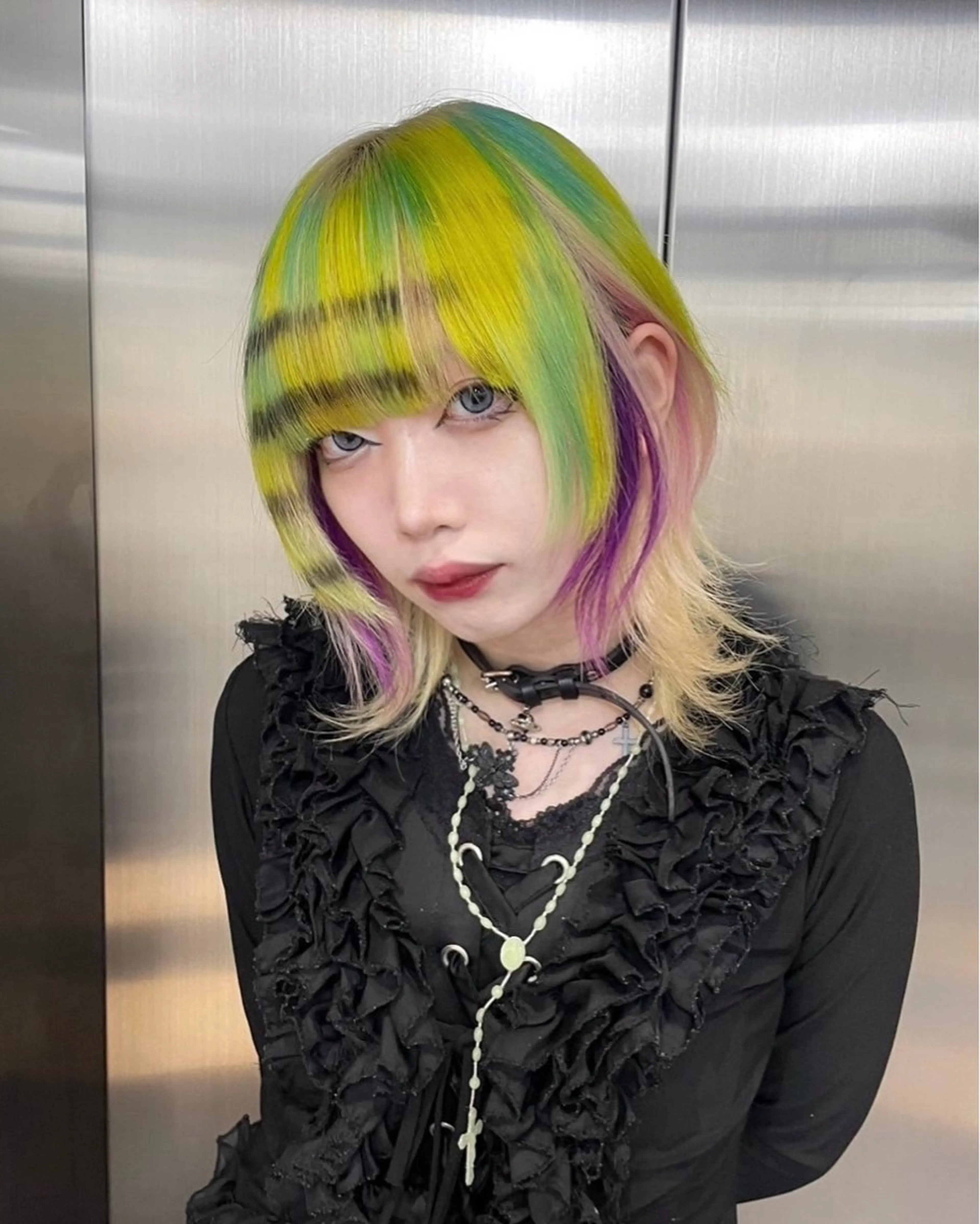 カラー デザインカラー ヘアカラー Null所属・残留しないハイトーン 🎀マホのヘアスタイル