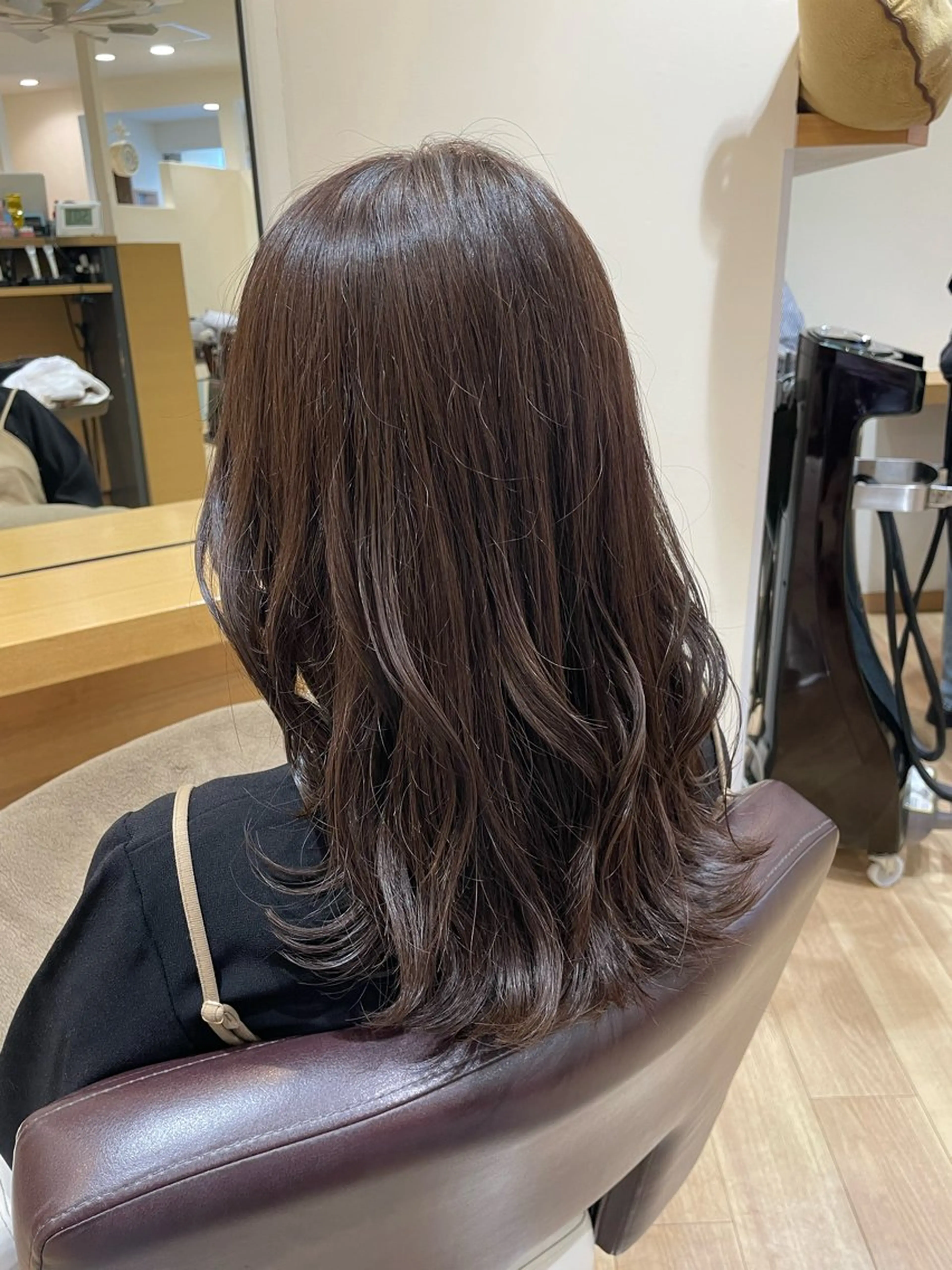 ミディアム カラー ヘアカラー トリートメント 韓国レイヤー🎀/ 顔周り特化🎀/豊田のヘアスタイル