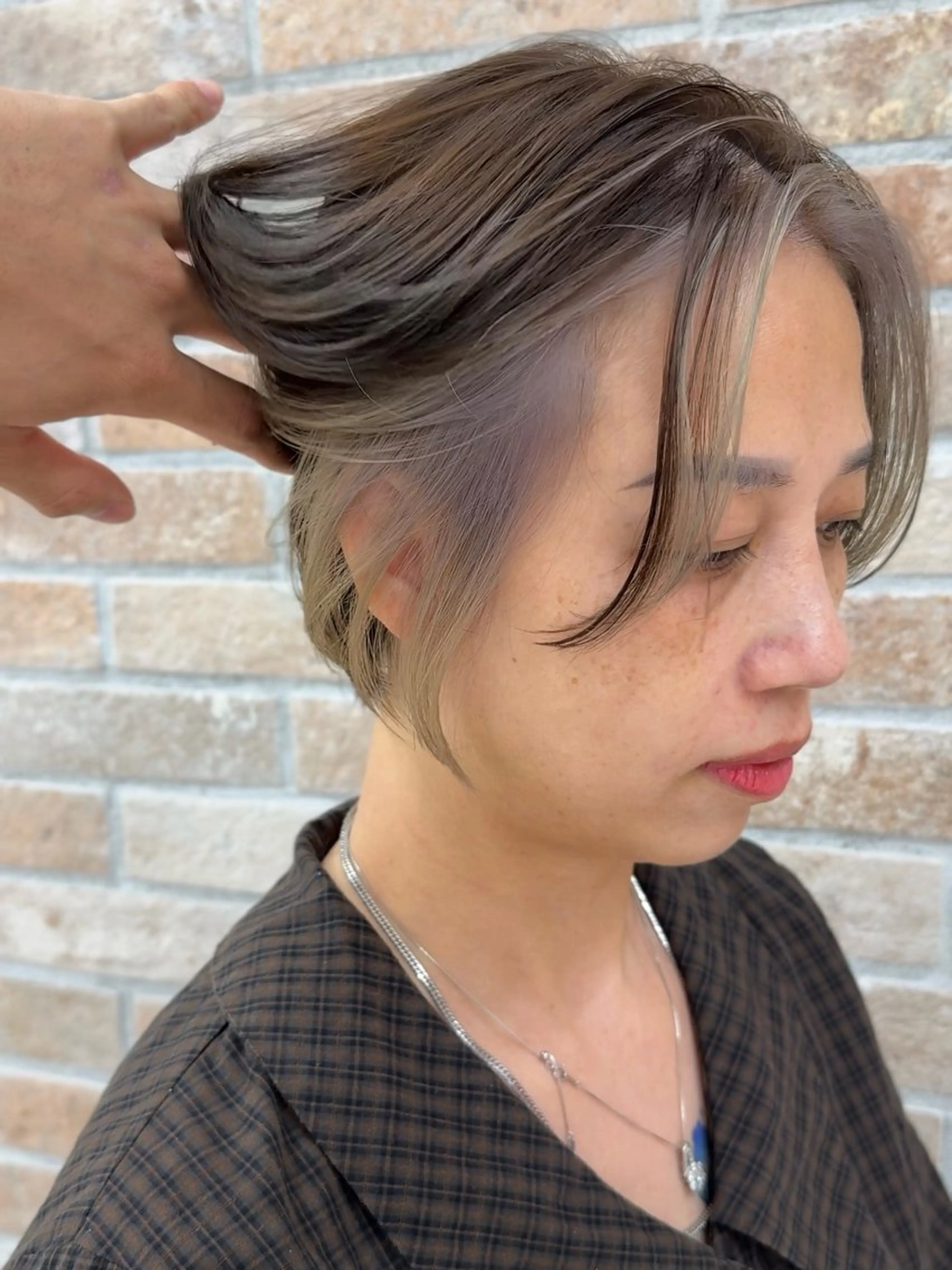 【さりげなくオシャレに】似合わせカット＋イルミナカラー＋インナーブリチ✨の写真