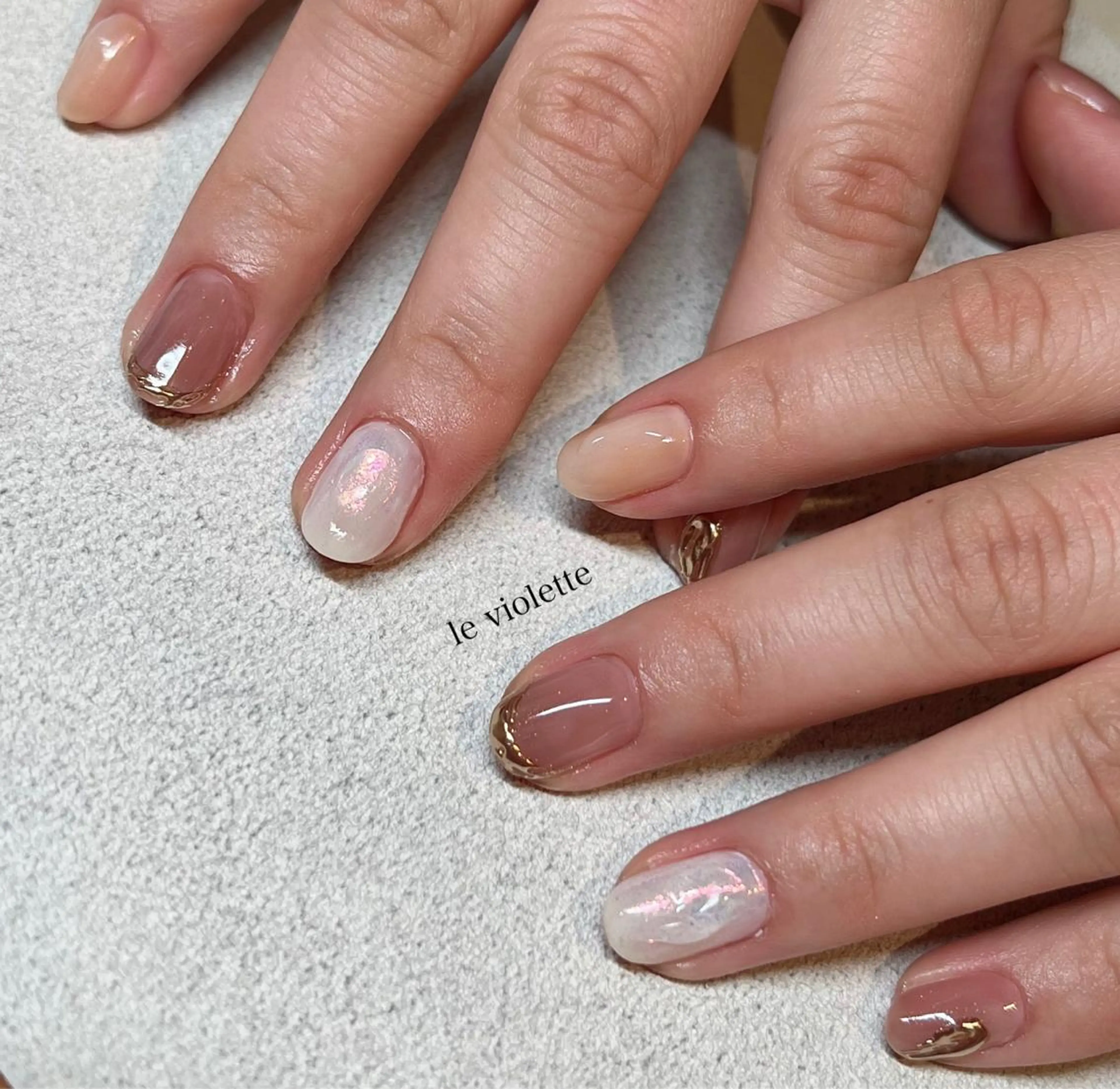 ネイル ハンドネイル le violette所属・le violetteのネイルデザイン