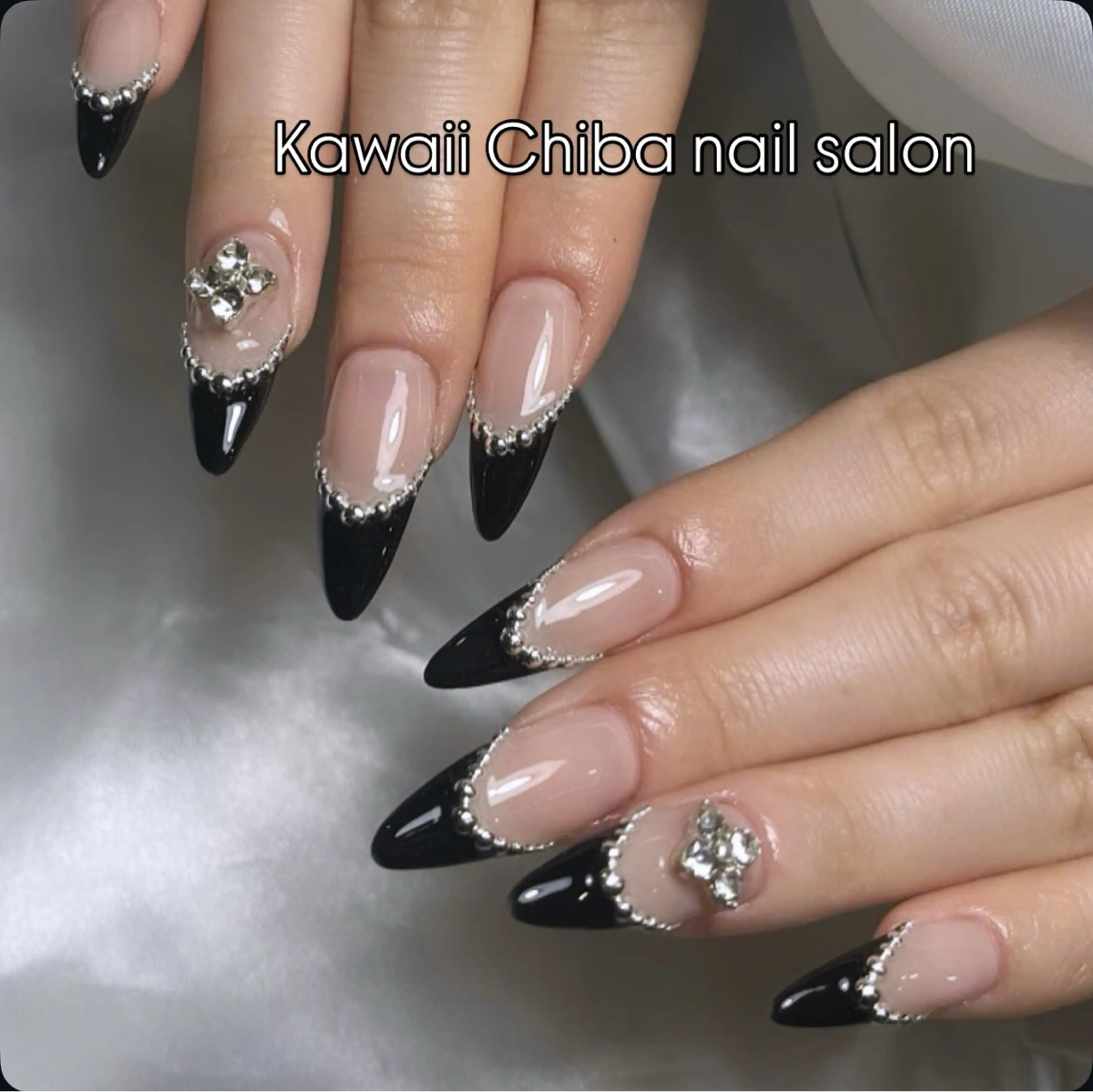 ネイル 長さ出し フレンチネイル ジェルネイル ガーリー 韓国ネイル Kawaii Chiba nailのネイルデザイン