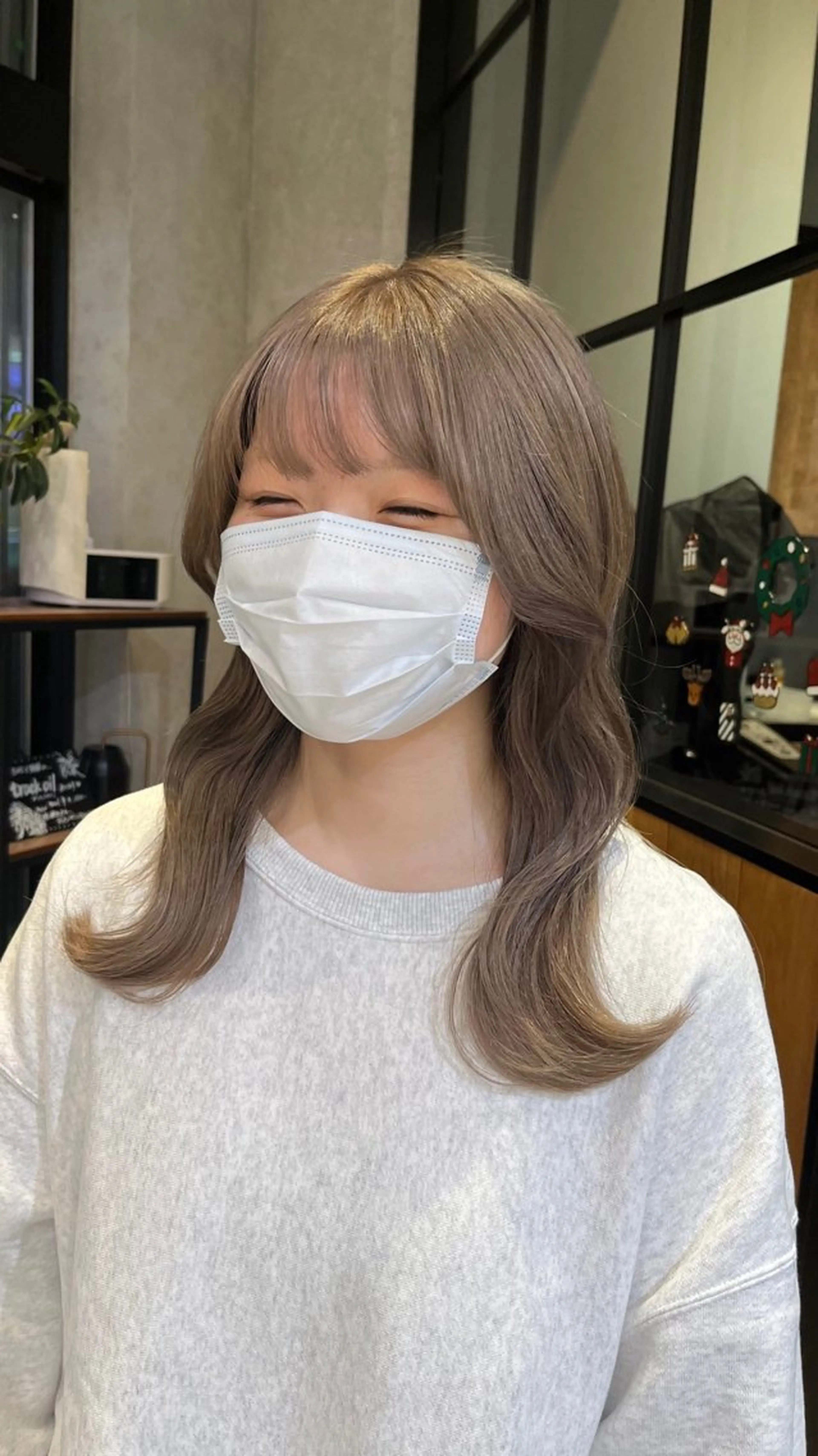 ロング カラー yuuri🎀/大宮 /韓国ヘア/レイヤーのヘアスタイル