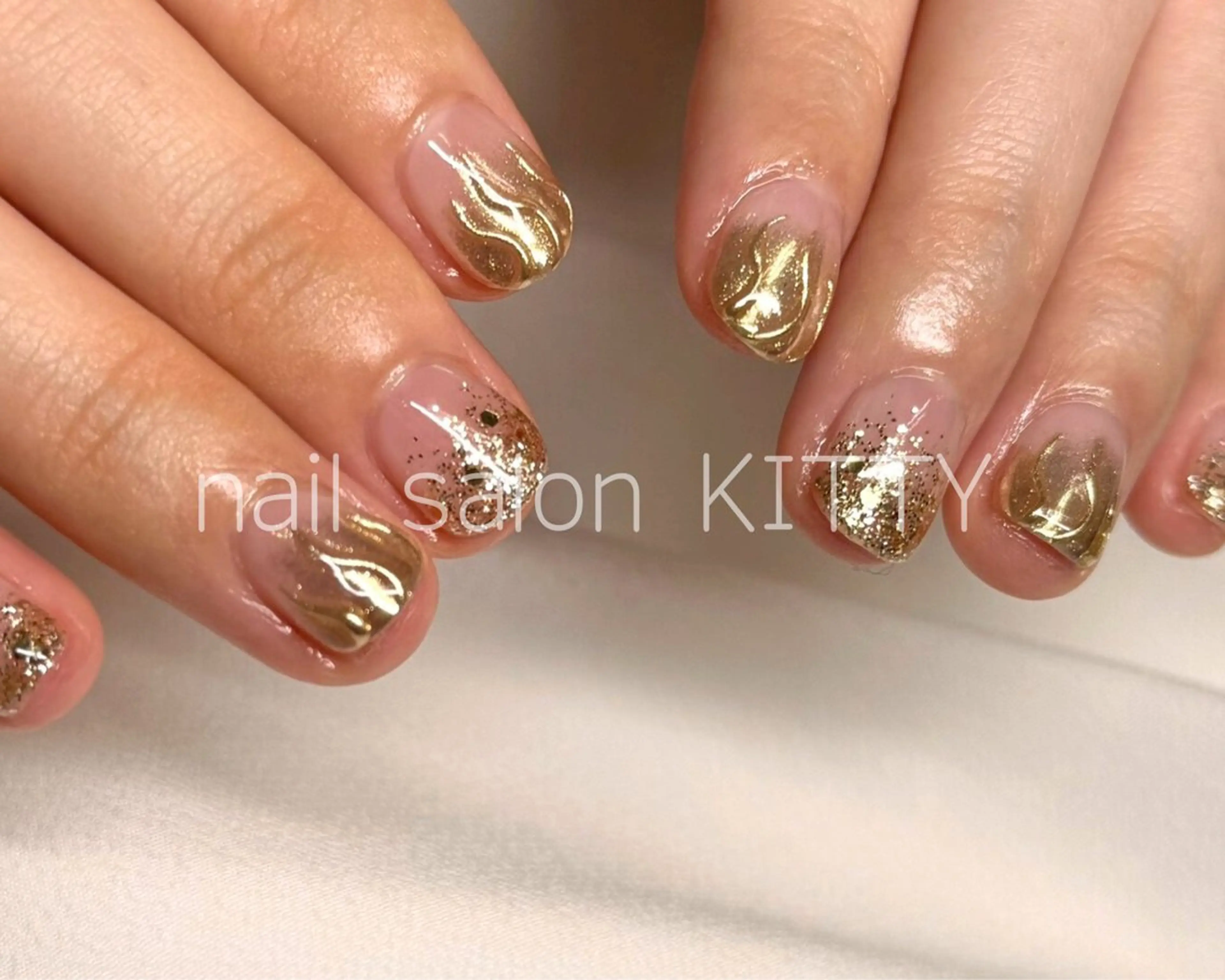 ネイル ハンドネイル nail salon KITTYのネイルデザイン