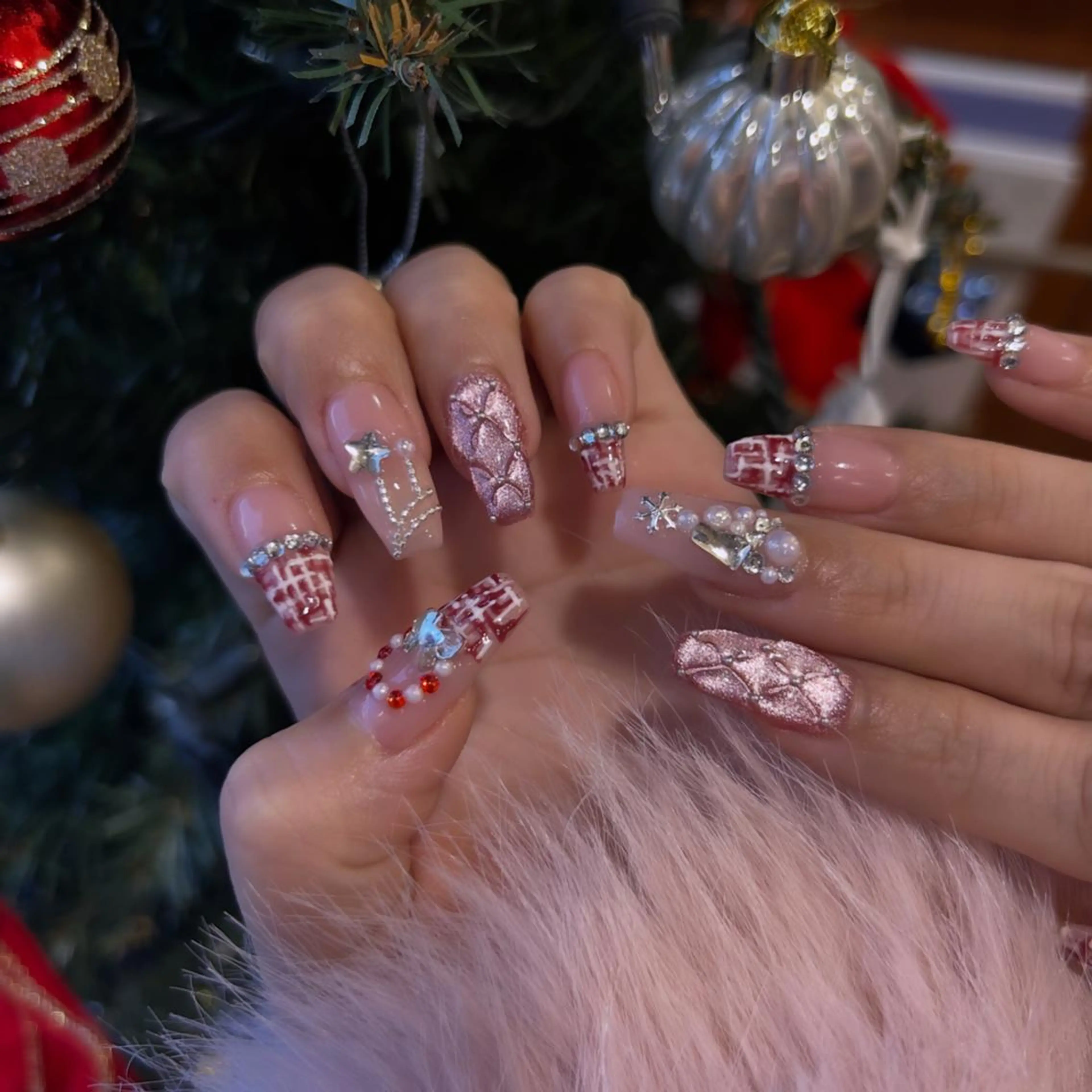 ネイル 冬ネイル クリスマス Megu 【 cutill 】のネイルデザイン