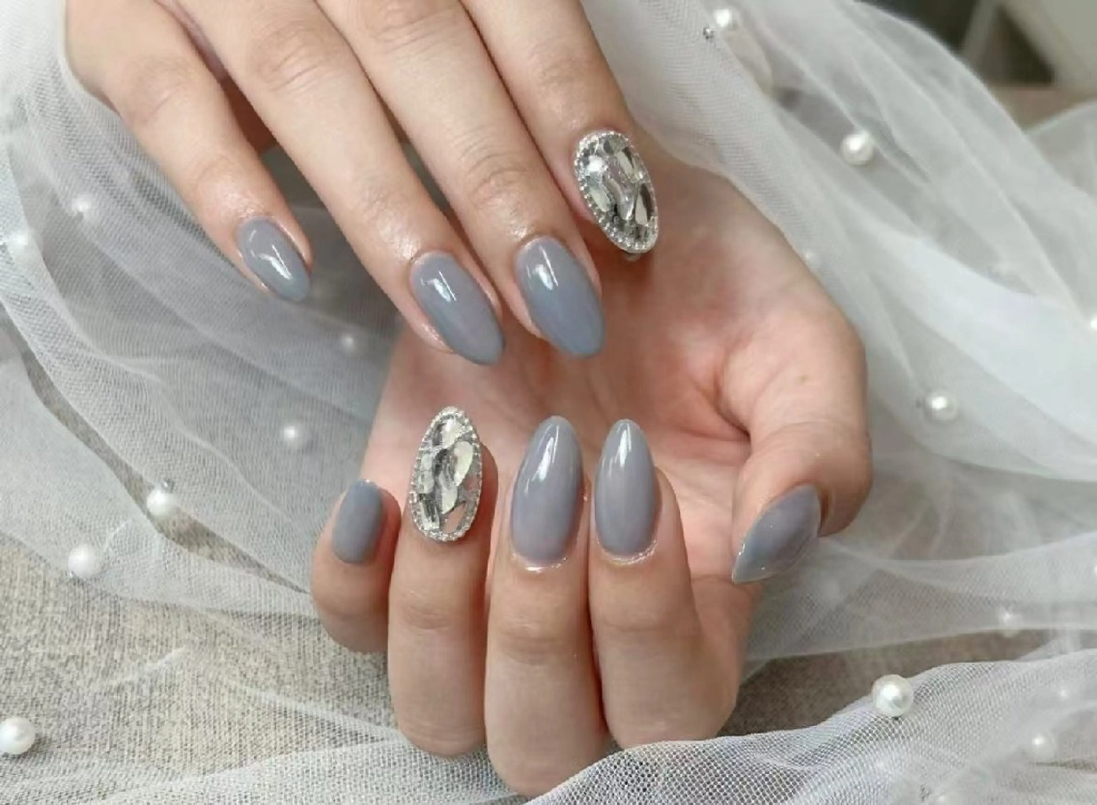 ワンカラー+埋め尽くし（ 2本）の写真