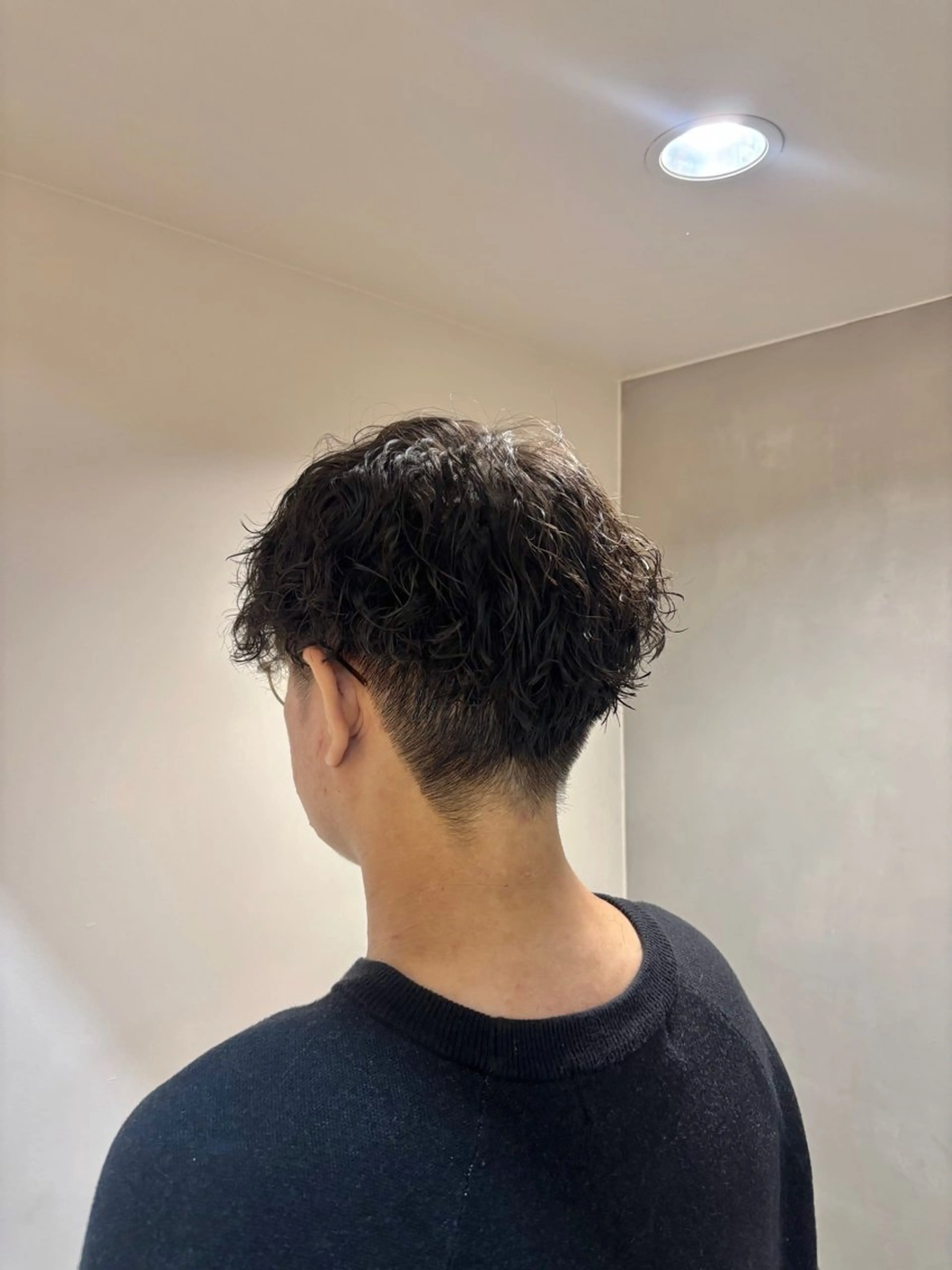 パーマ 星野 羽澄のヘアスタイル