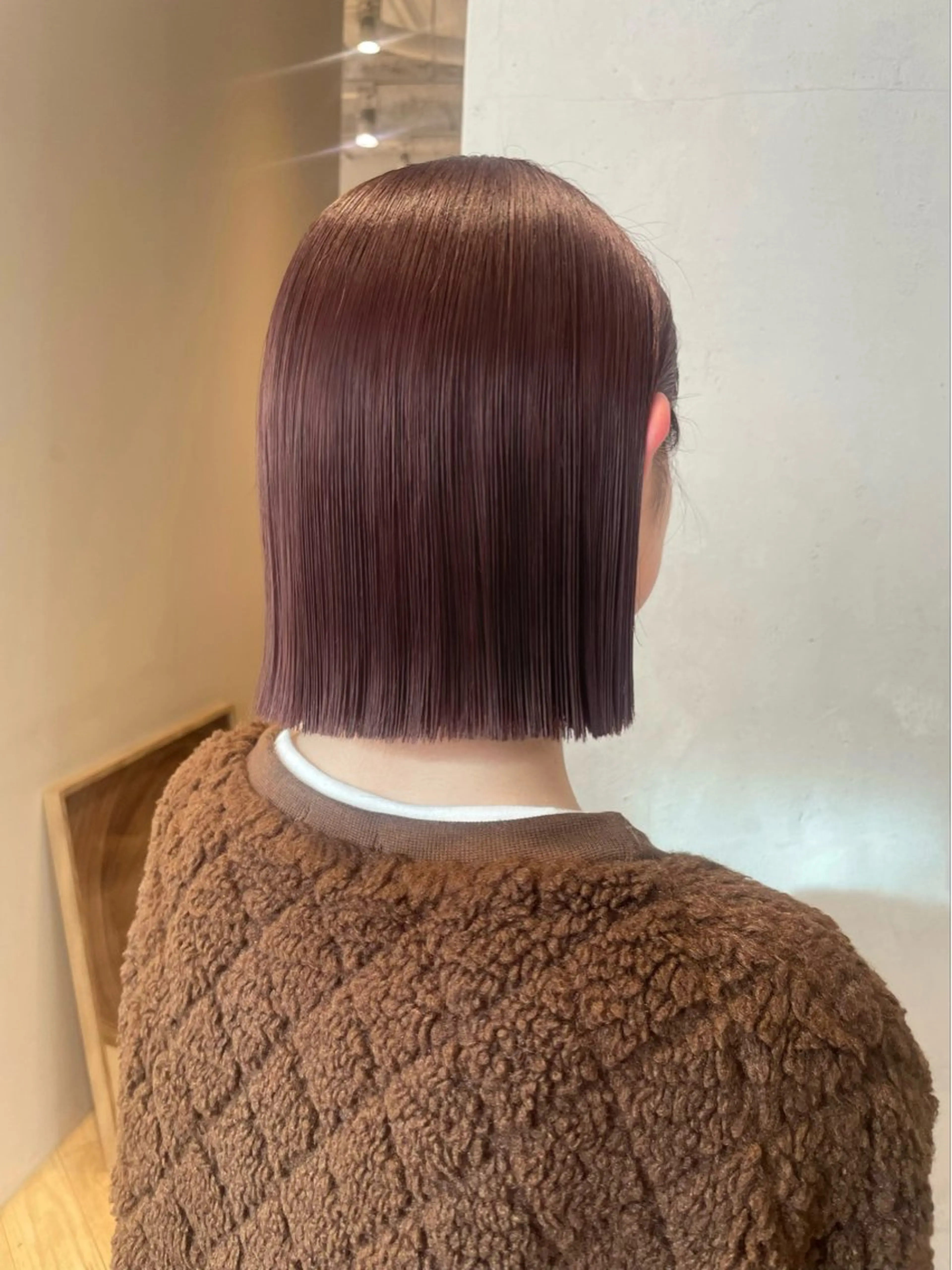 ショート カラー yuuka/ボブ/ダ ブルカラー/髪質改善のヘアスタイル