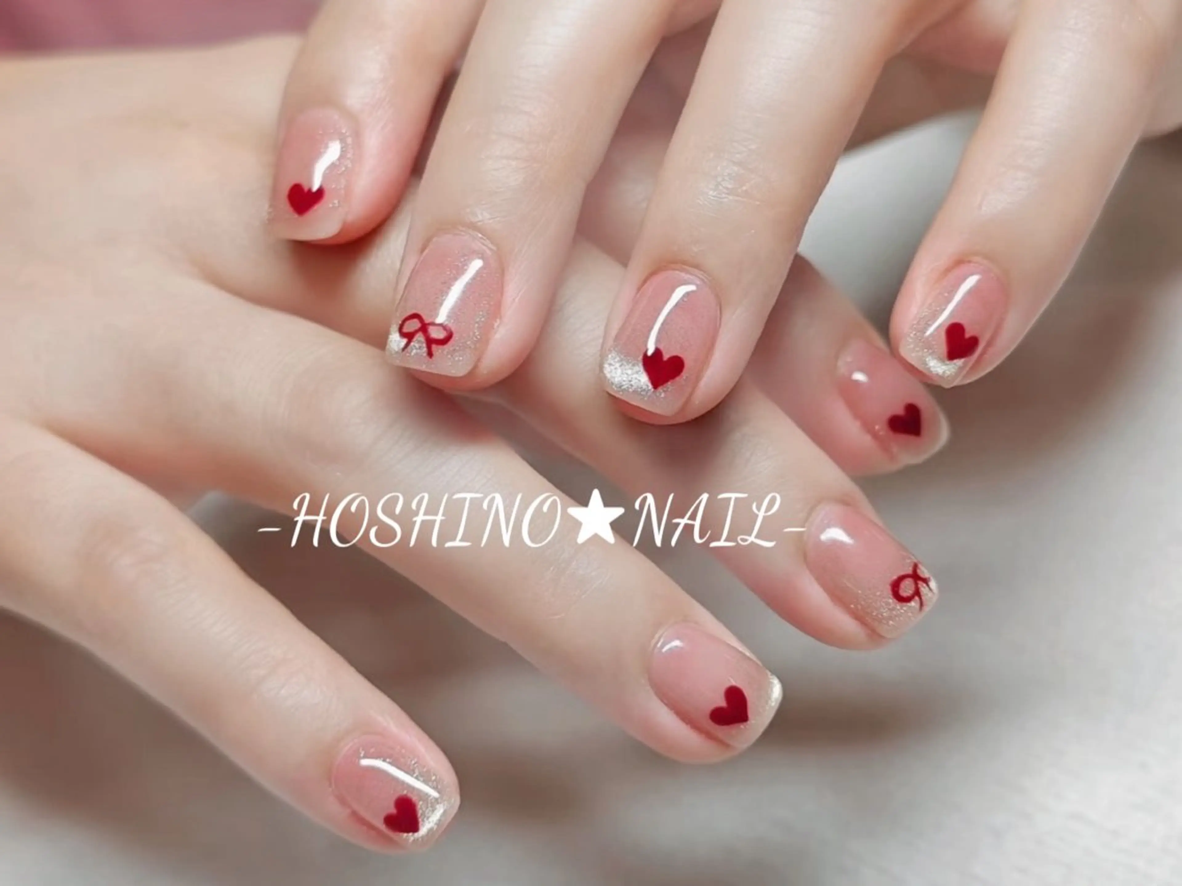 ネイル オーロラネイル チークネイル ドット フットネイル フレンチネイル ハンドネイル ★HOSHINO NAIL★新宿店のネイルデザイン