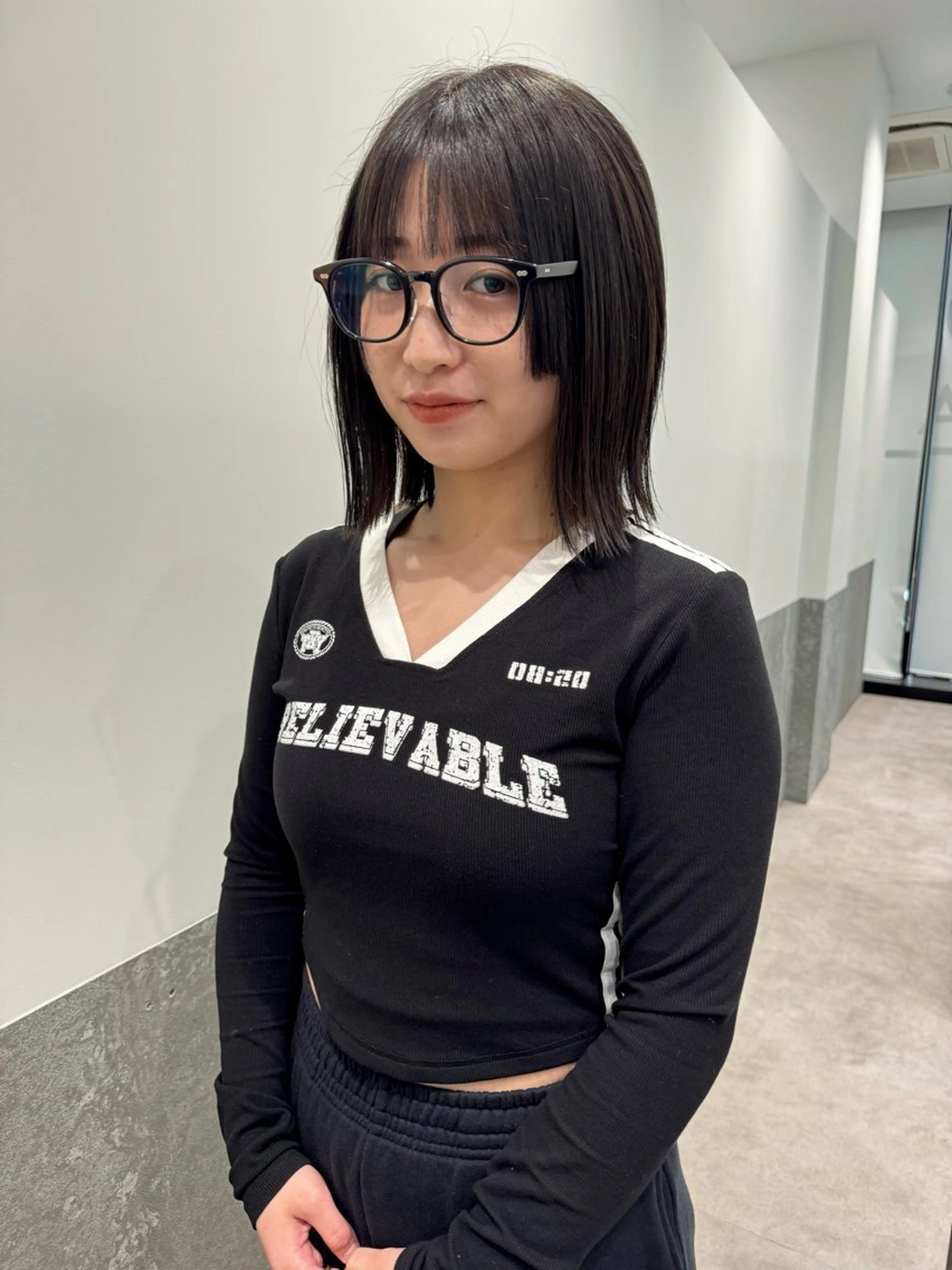 ショート ボブ カット ヘアカラー トリートメント センスをお届けします 大谷将生INFPのヘアスタイル