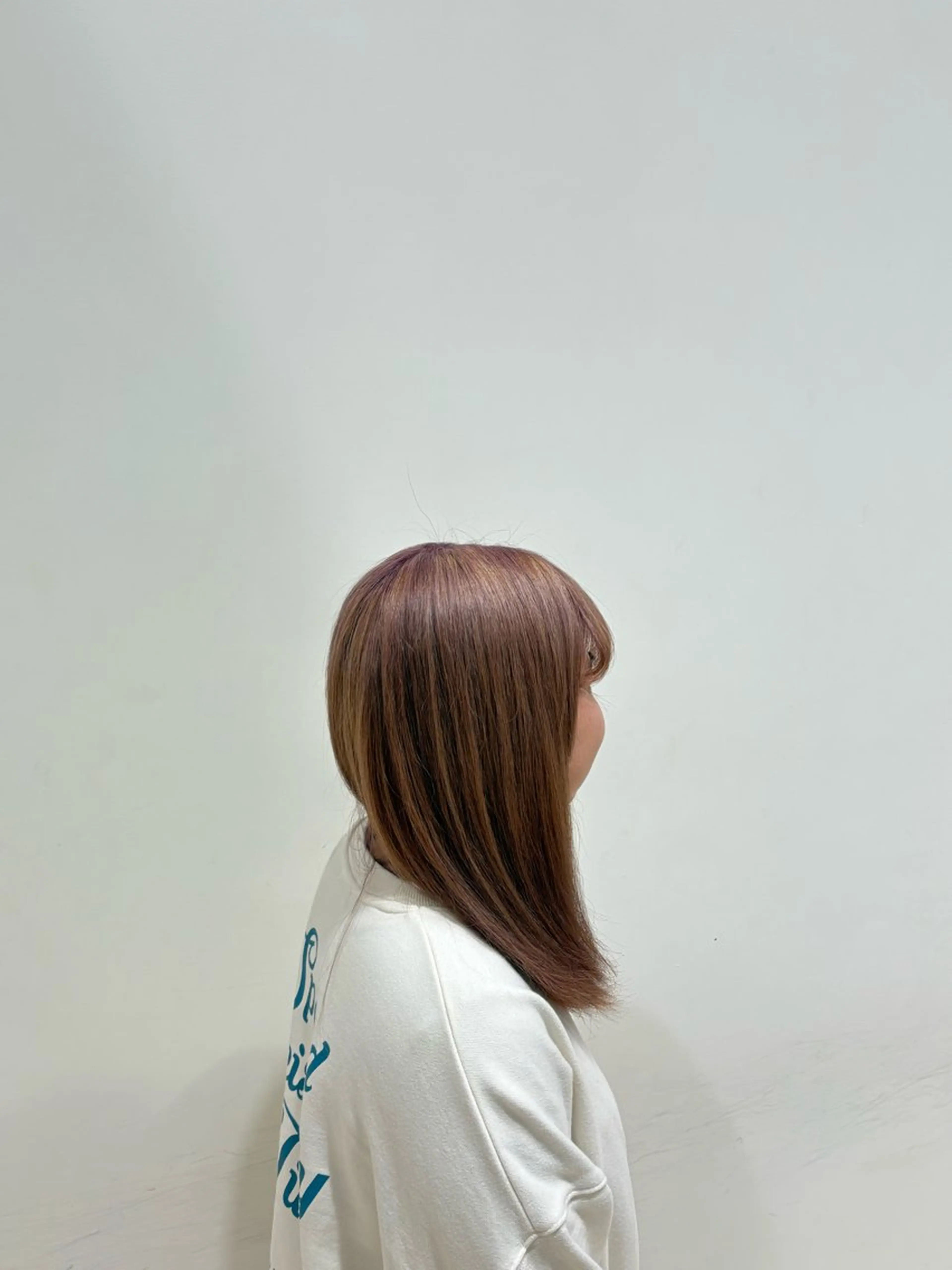 ロング カラー 三浦 航平のヘアスタイル