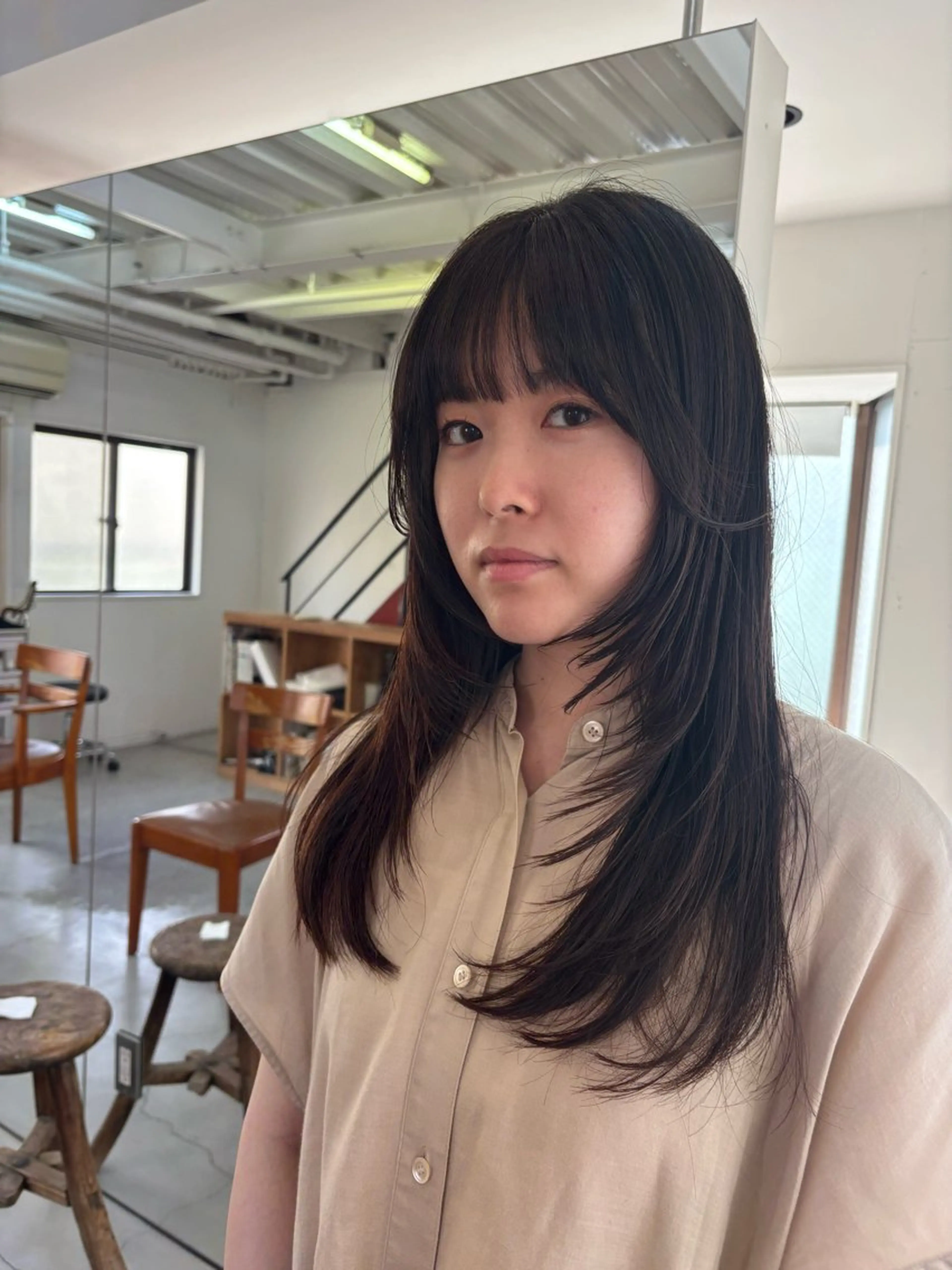 ロング レイヤーカット stand所属・キノシタナナコ /渋谷のヘアスタイル