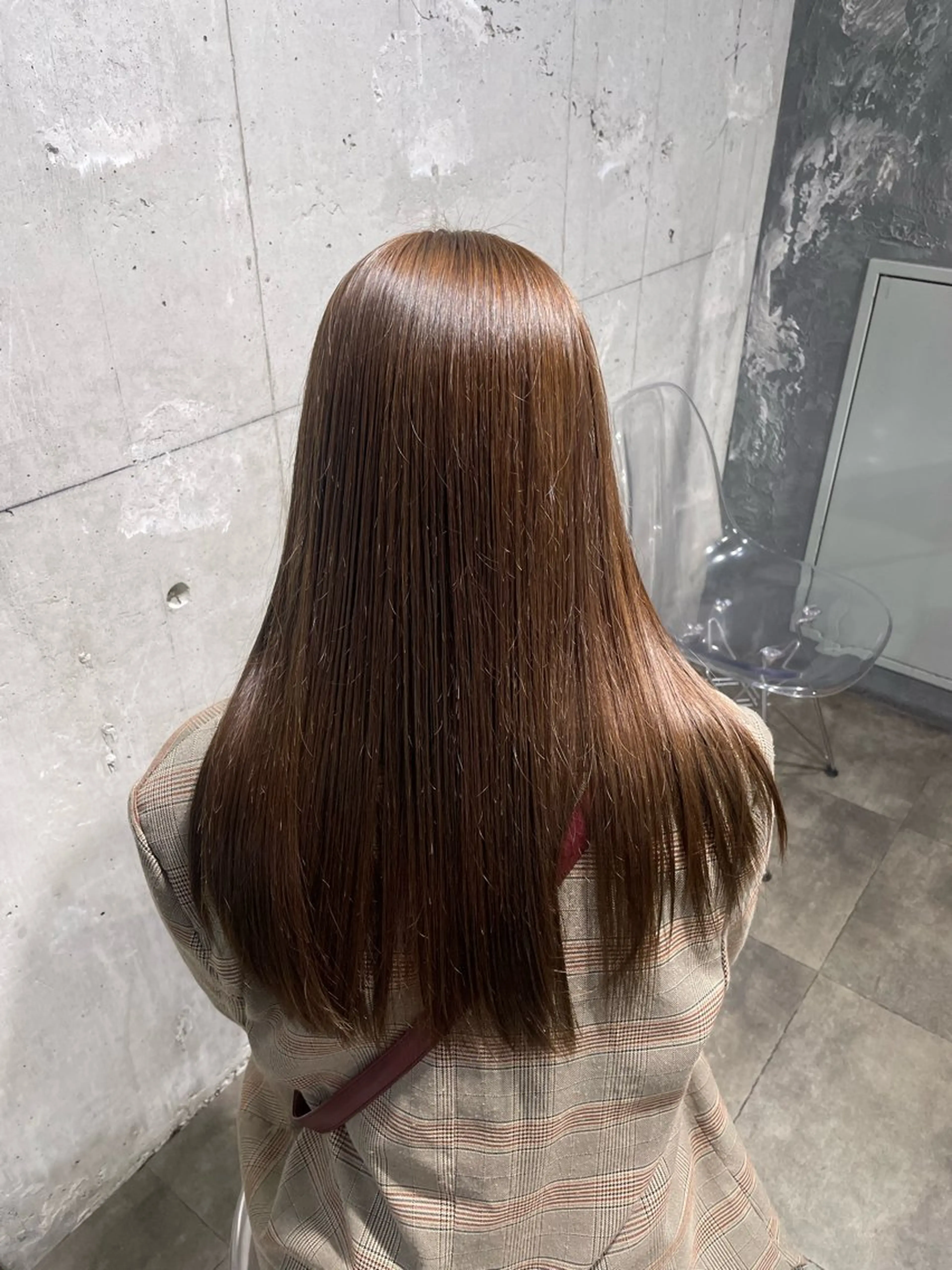 ロング 🤍ベージュ/透明感 韓国ヘア/まりん🤍のヘアスタイル