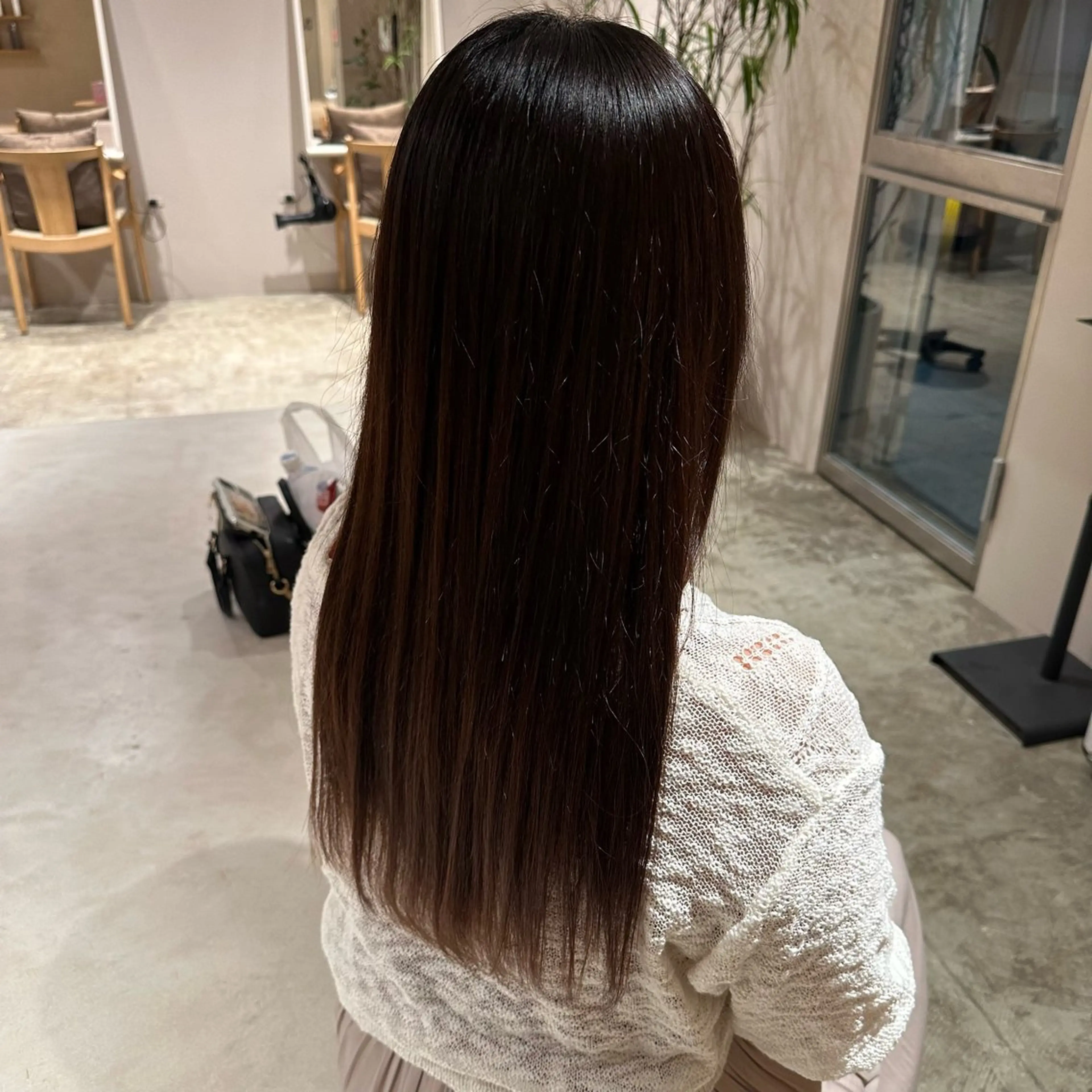 ロング ヘアアレンジ くせ毛 飯島 美海のヘアスタイル