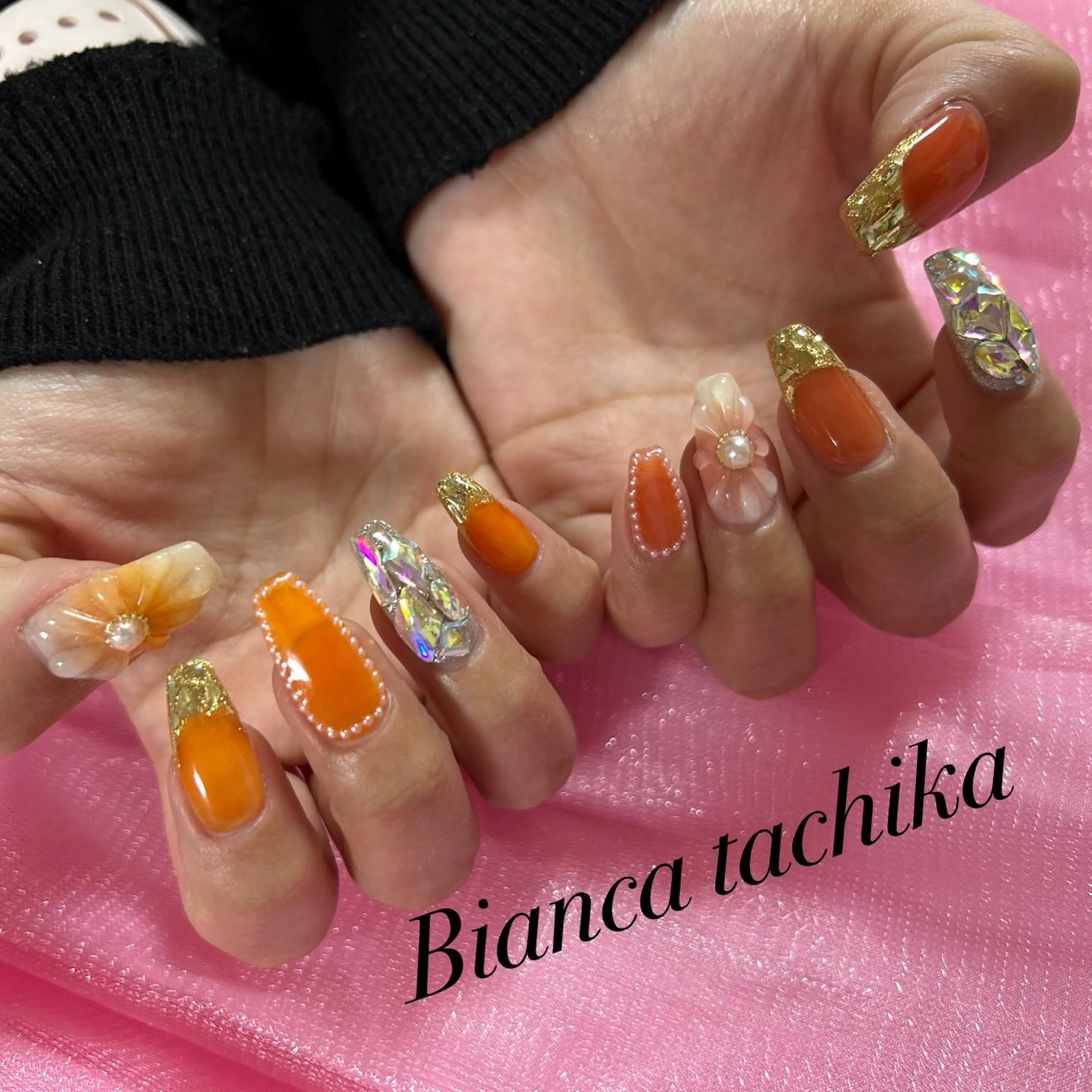 ネイル ハンドネイル Bianca 立川店 小川のネイルデザイン