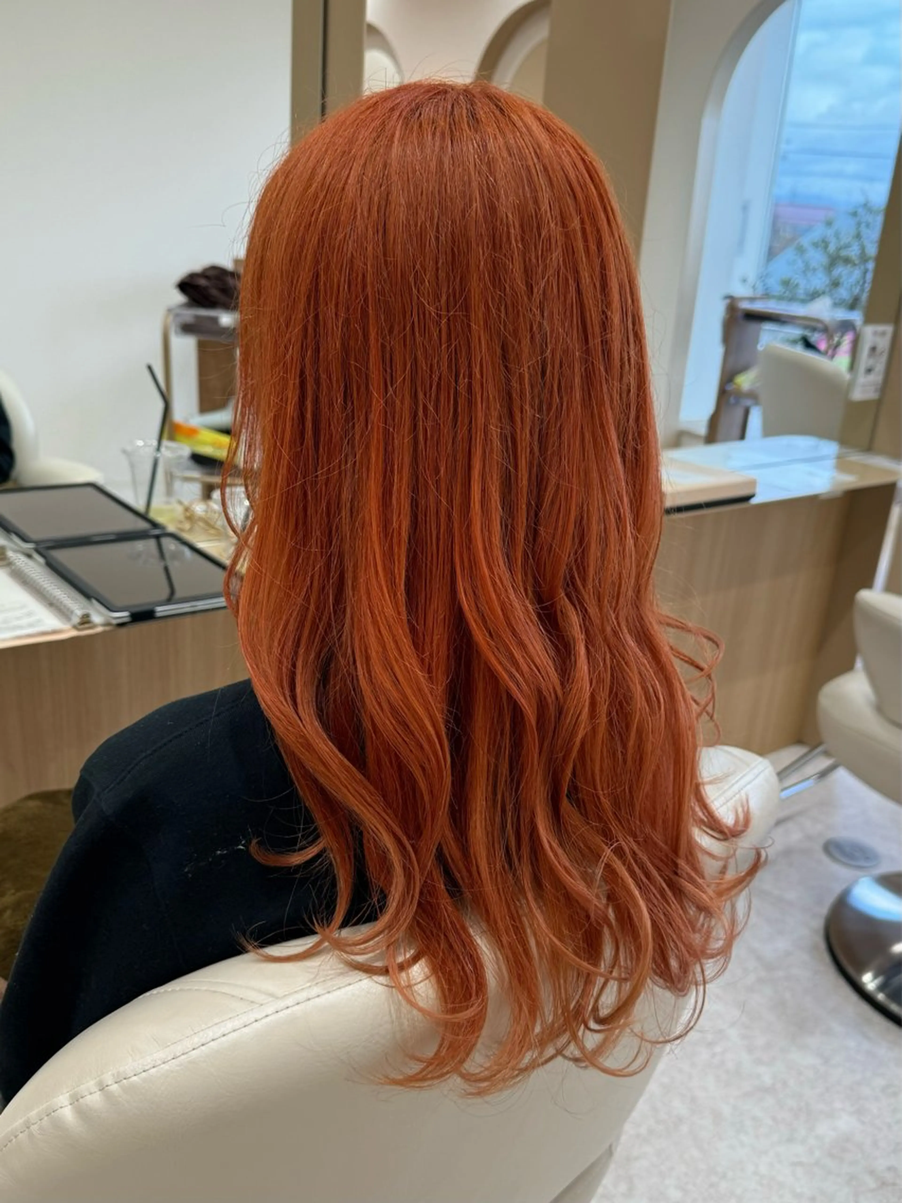 ロング ベージュカラー🧸/ 松崎/東区/田中理沙のヘアスタイル