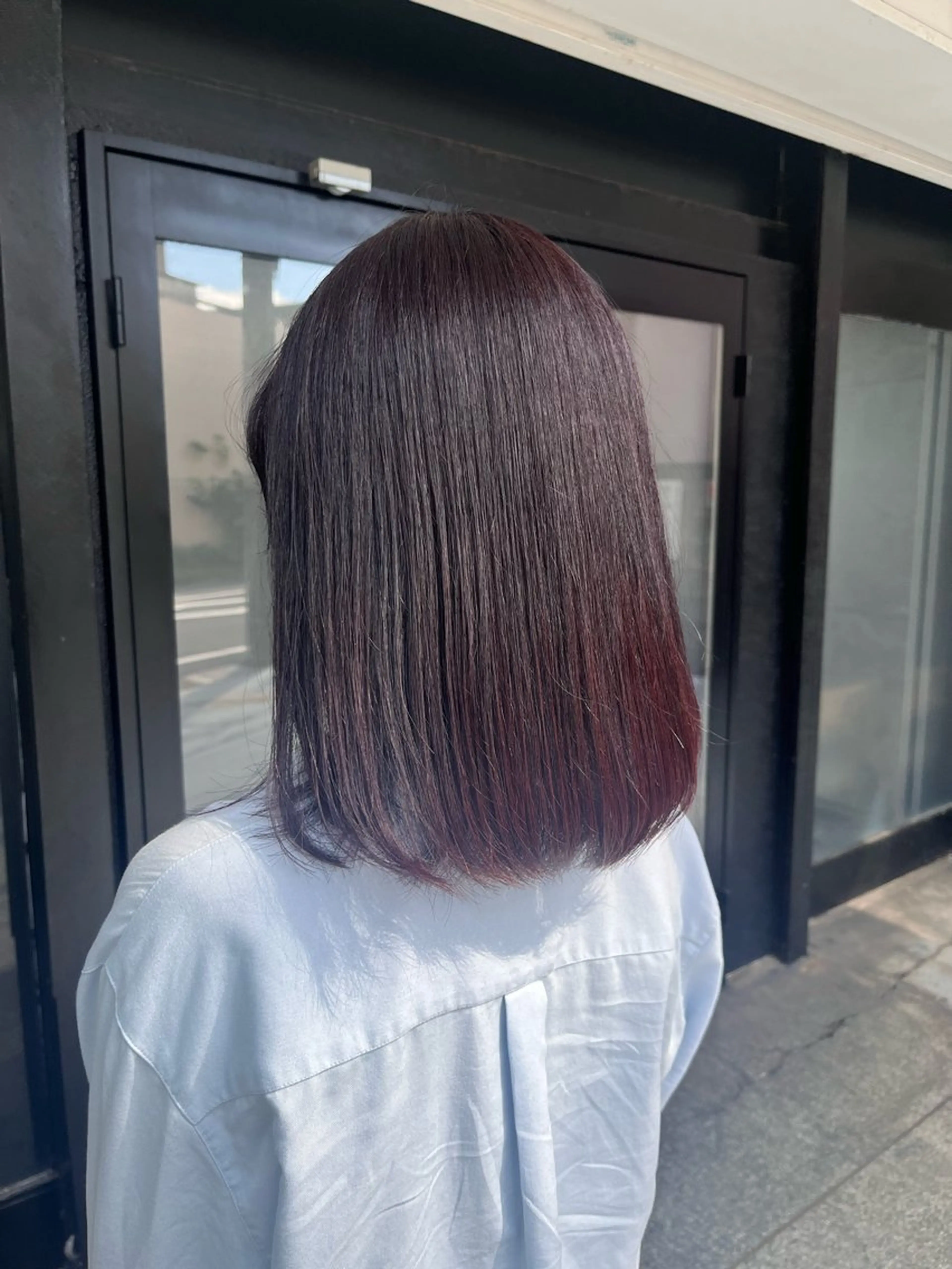 カラー ラベンダーカラー ピンクカラー ピンクラベンダー ヘアカラー 透明感カラー/パーマ 🌀アオノアユミのヘアスタイル