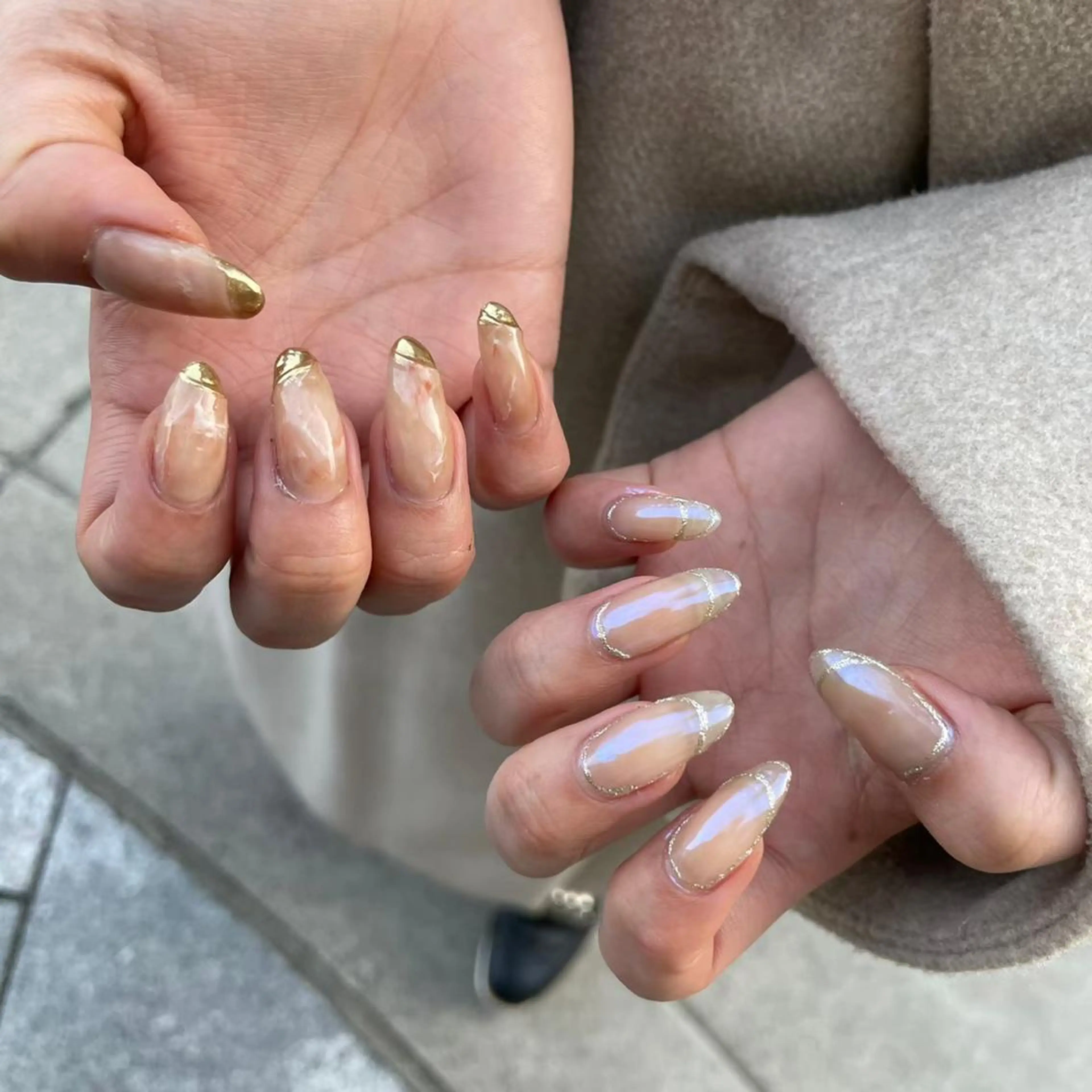 ネイル フレンチネイル ✨🍀岩崎 唯🍀✨のマツエク・マツパデザイン