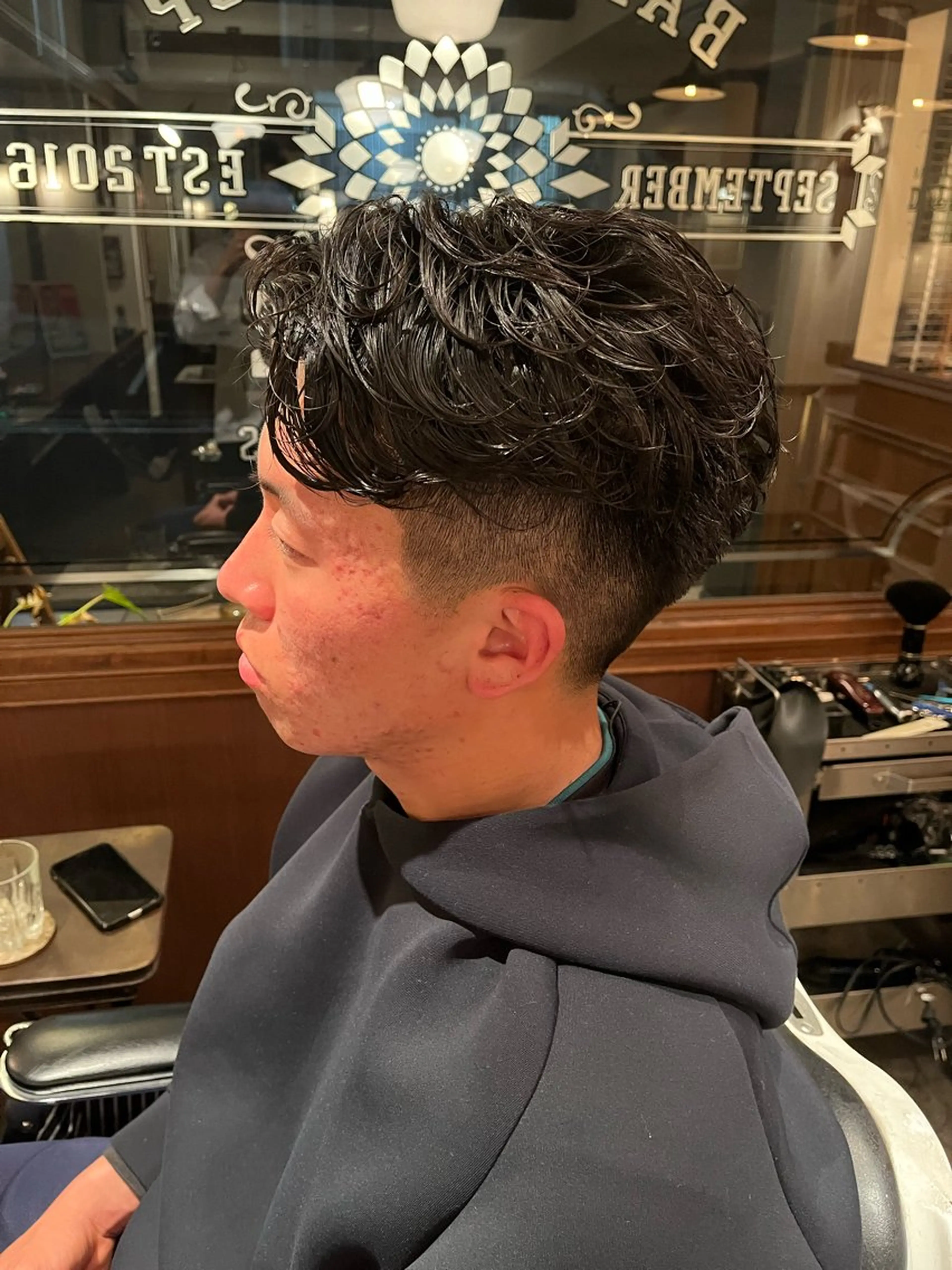 ショート BARBERSHOP DALIE所属・喜瀬 慎斗のヘアスタイル