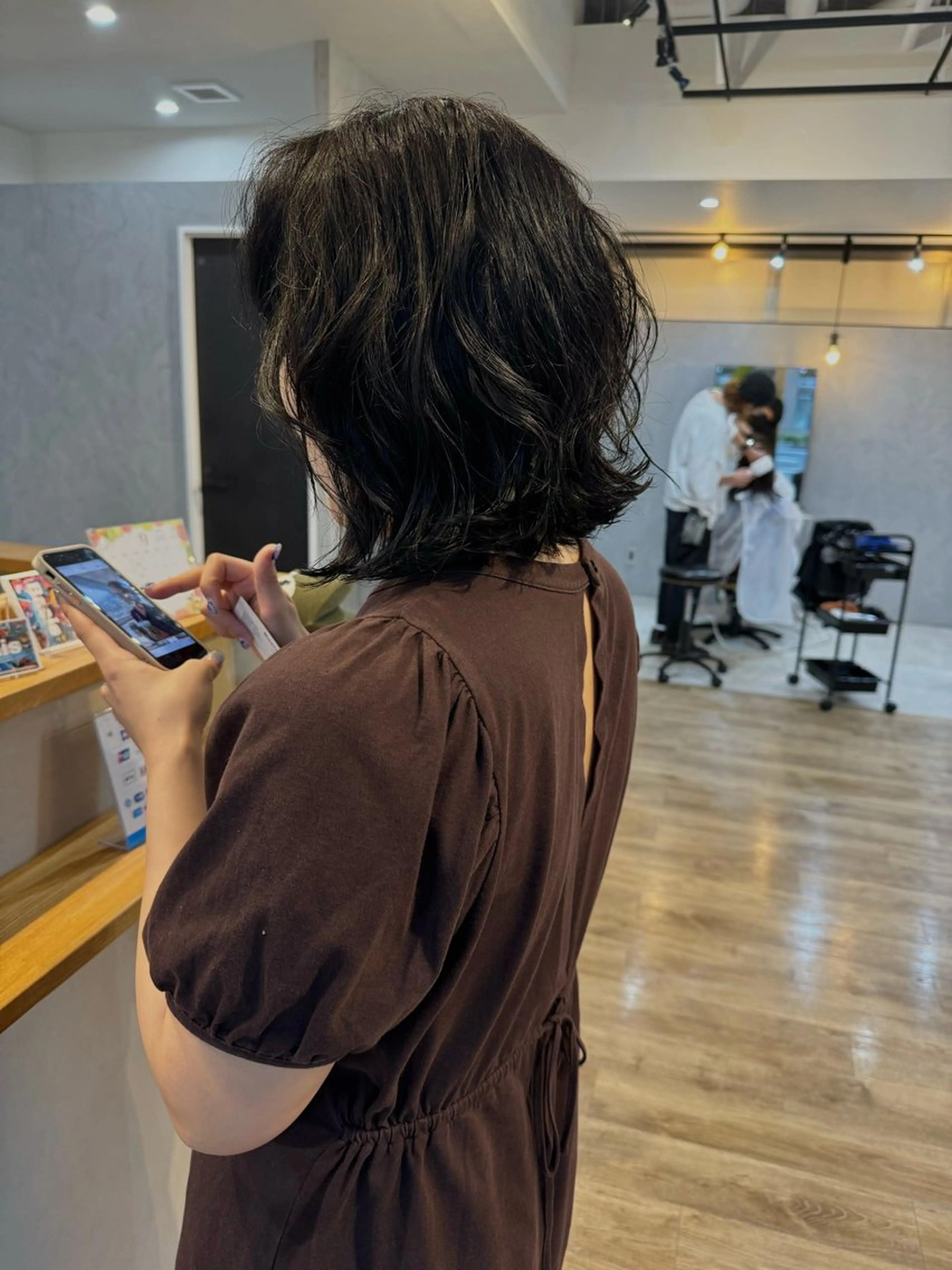 カラー パーマ Basis 田口豪司のヘアスタイル