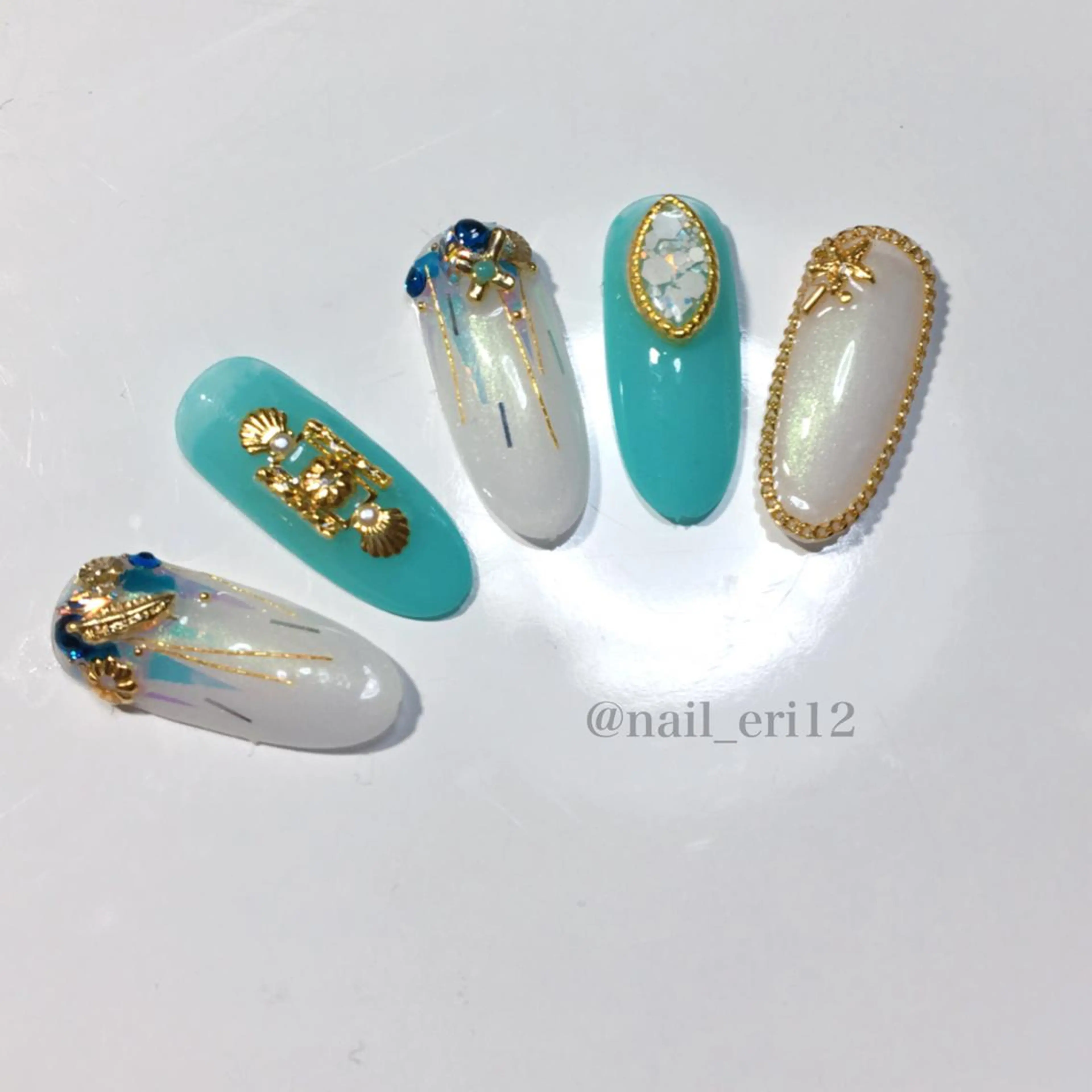 ネイル nail salon &e eriのネイルデザイン