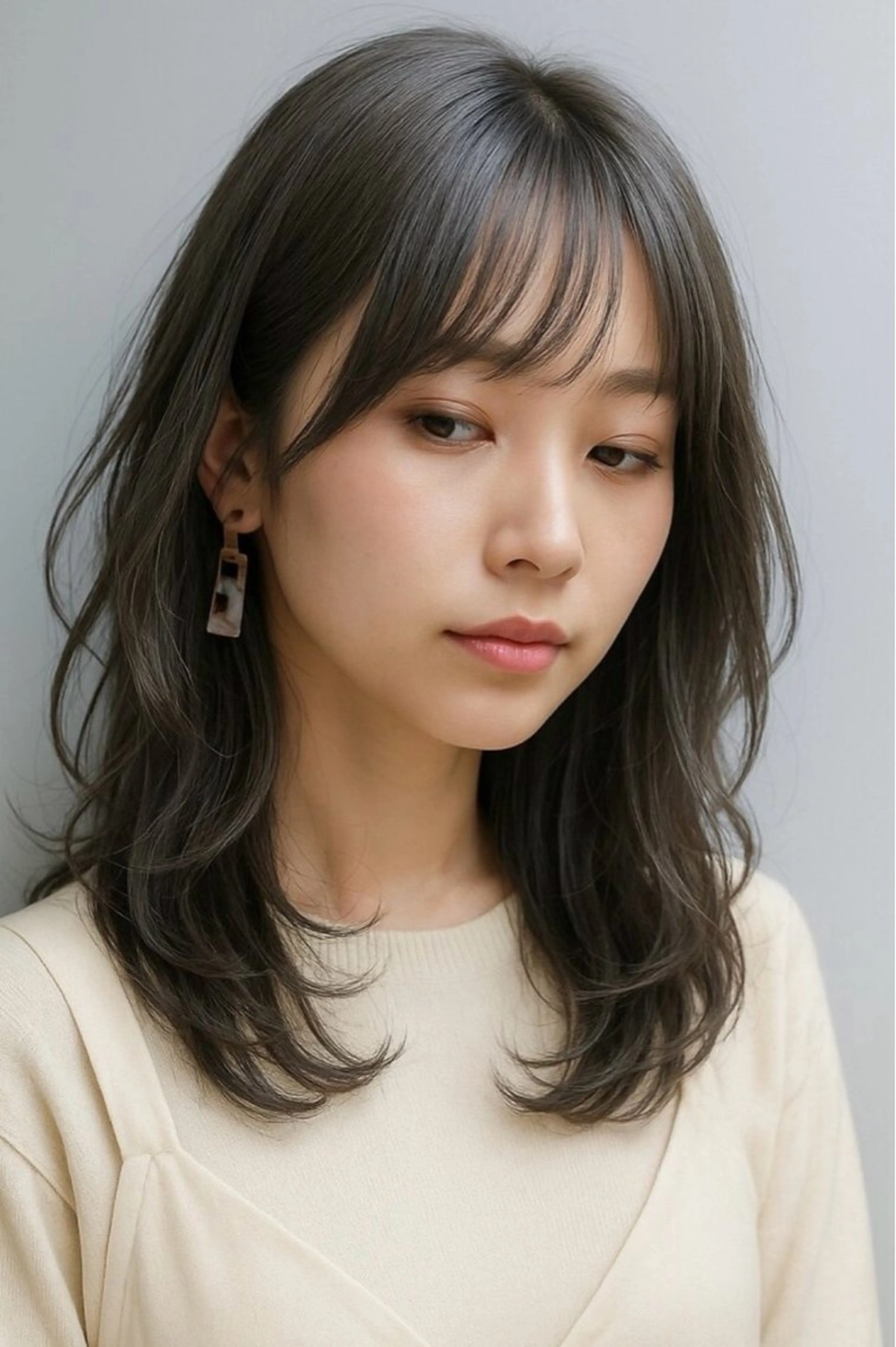 セミロング kirak薬院店所属・松下 友也のヘアスタイル