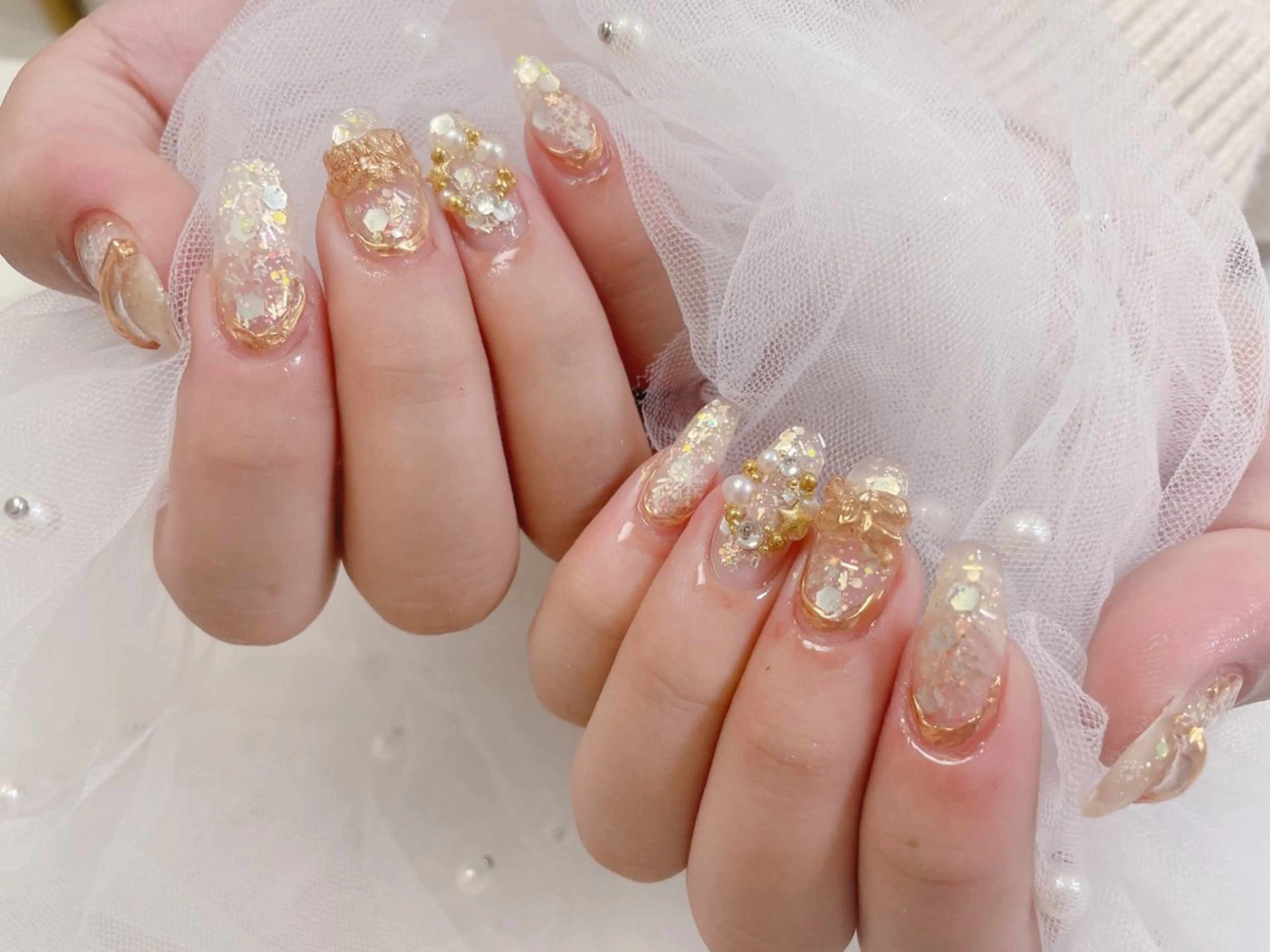 ネイル ネイルサロンエクラ 🫧Shizukaのネイルデザイン