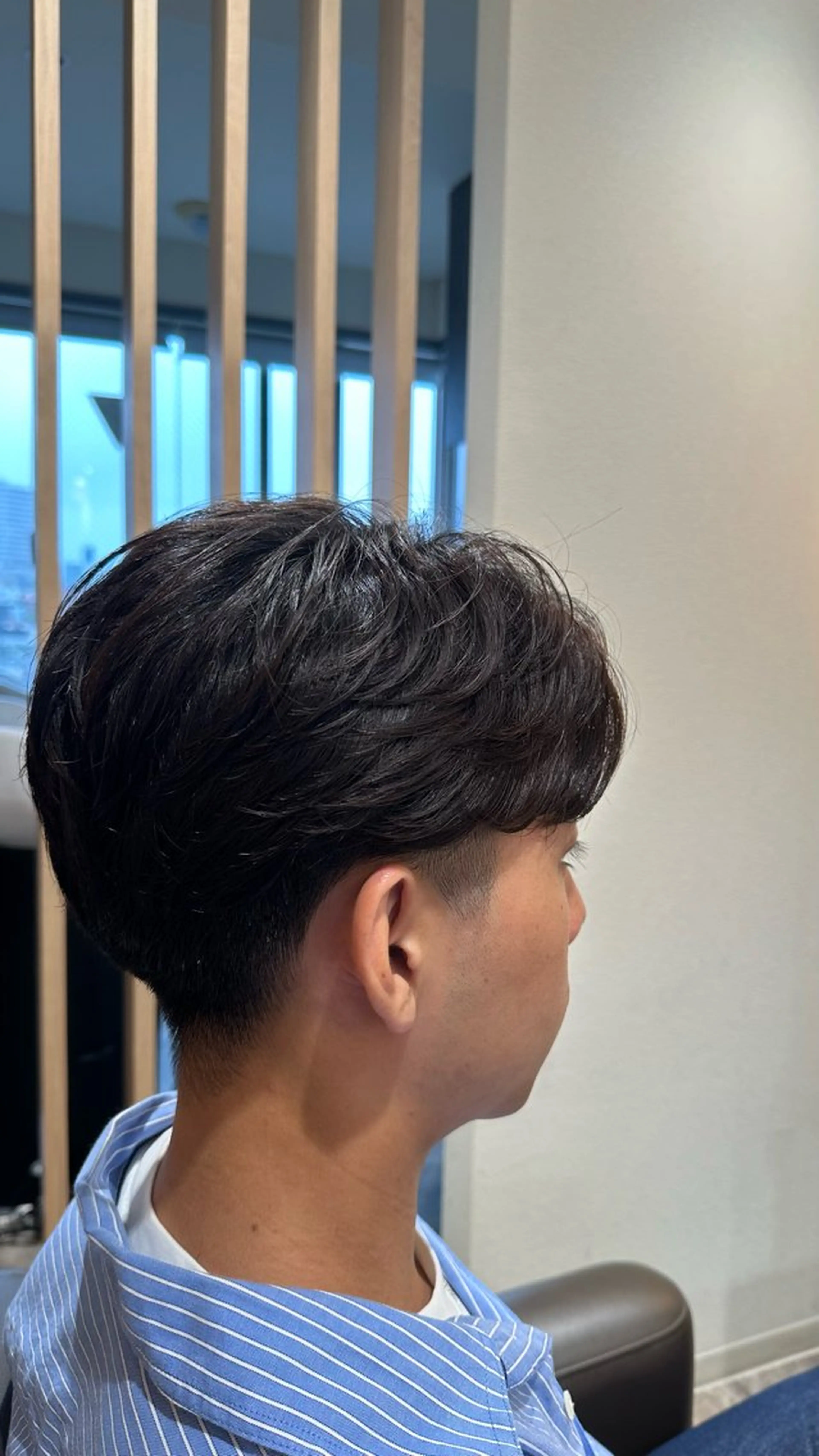 パーマ メンズ カット パーマ 【メンズパーマ】比嘉 啓人のヘアスタイル