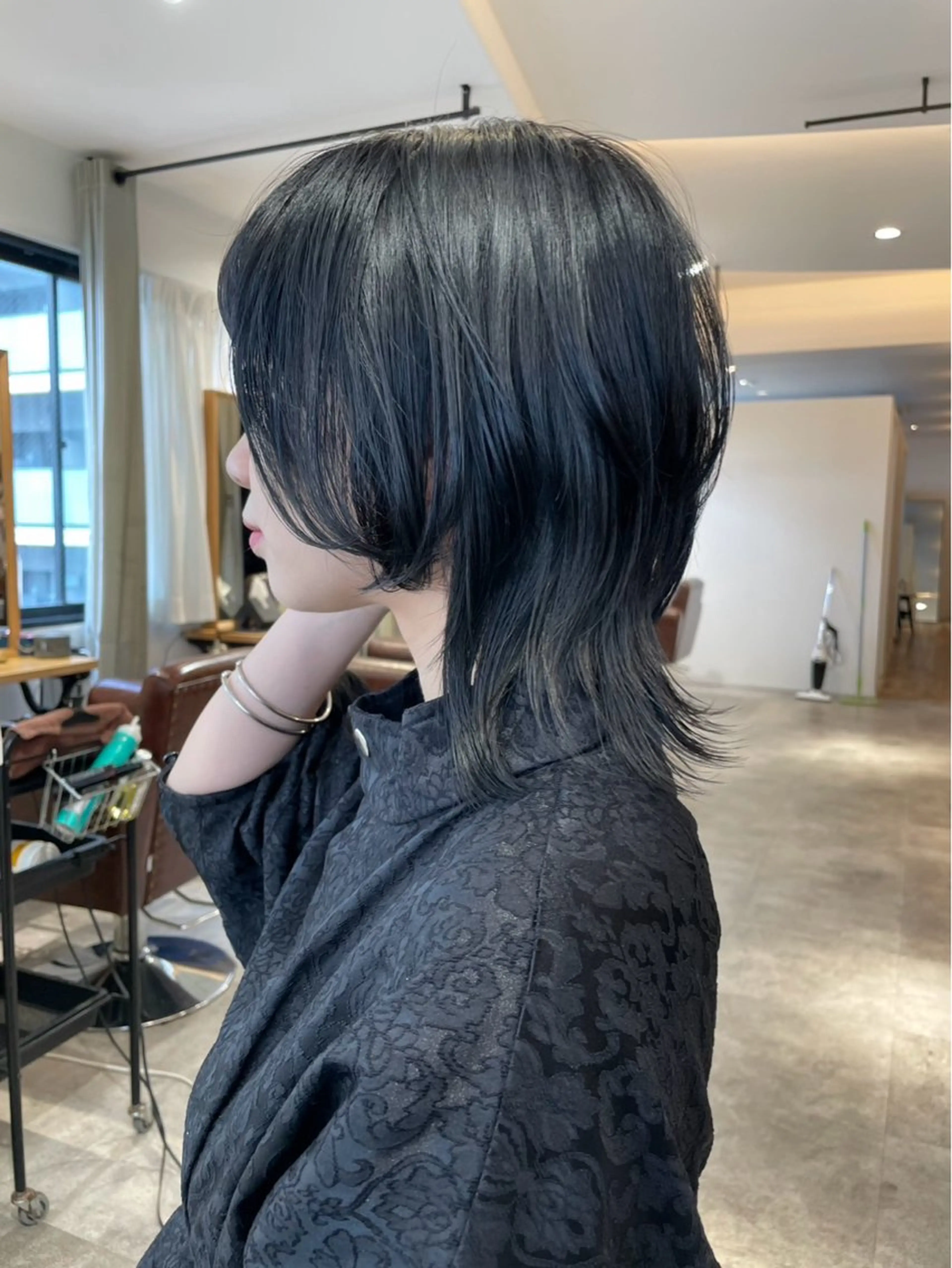 セミロング ヘアカラー i’ll 夏希のヘアスタイル