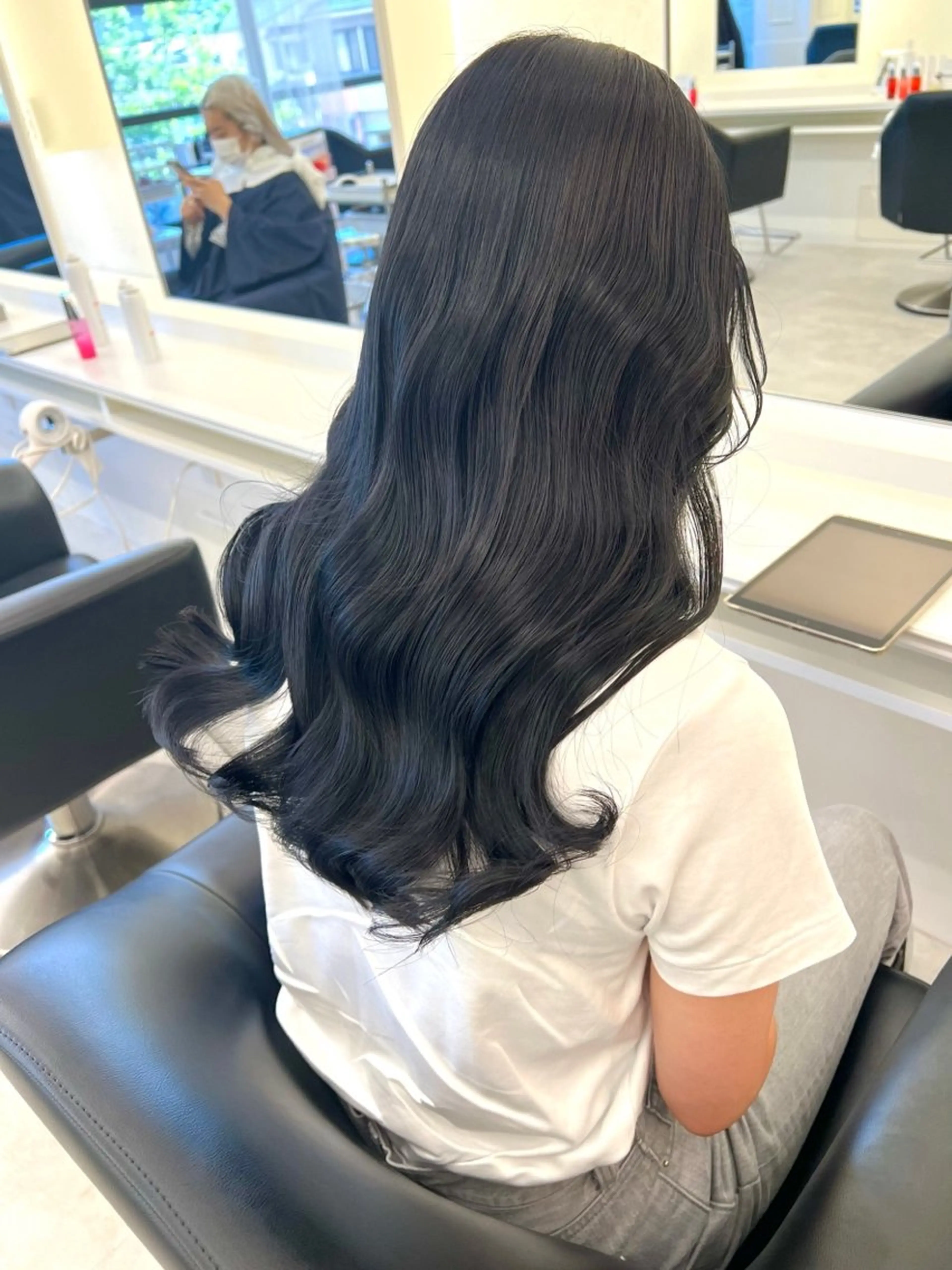 ロング カラー ヘアカラー parvemix平野 真央🎀💞のヘアスタイル