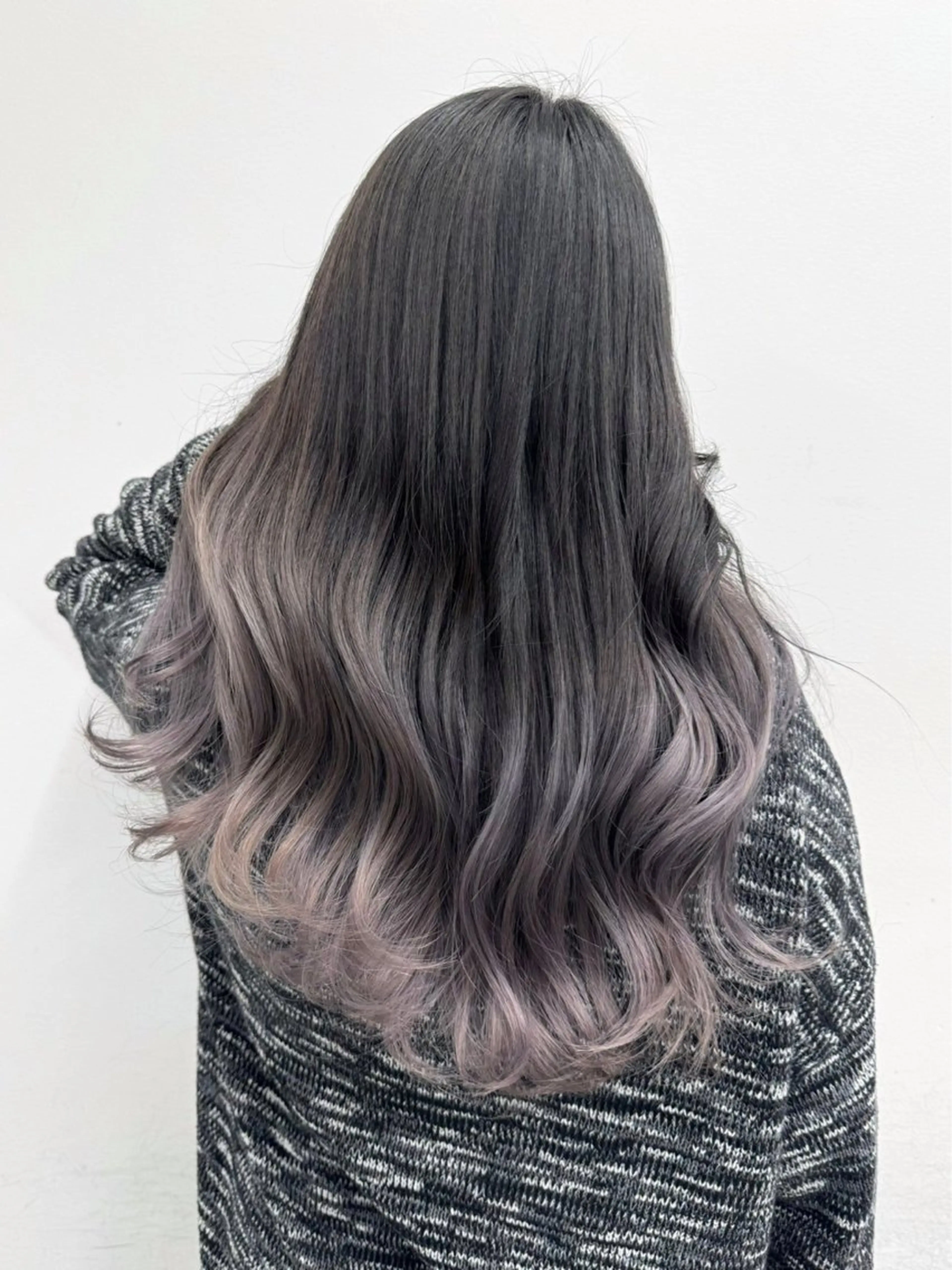 ロング カラー パーマ ロング amble luxe 髪質改善 💕のヘアスタイル