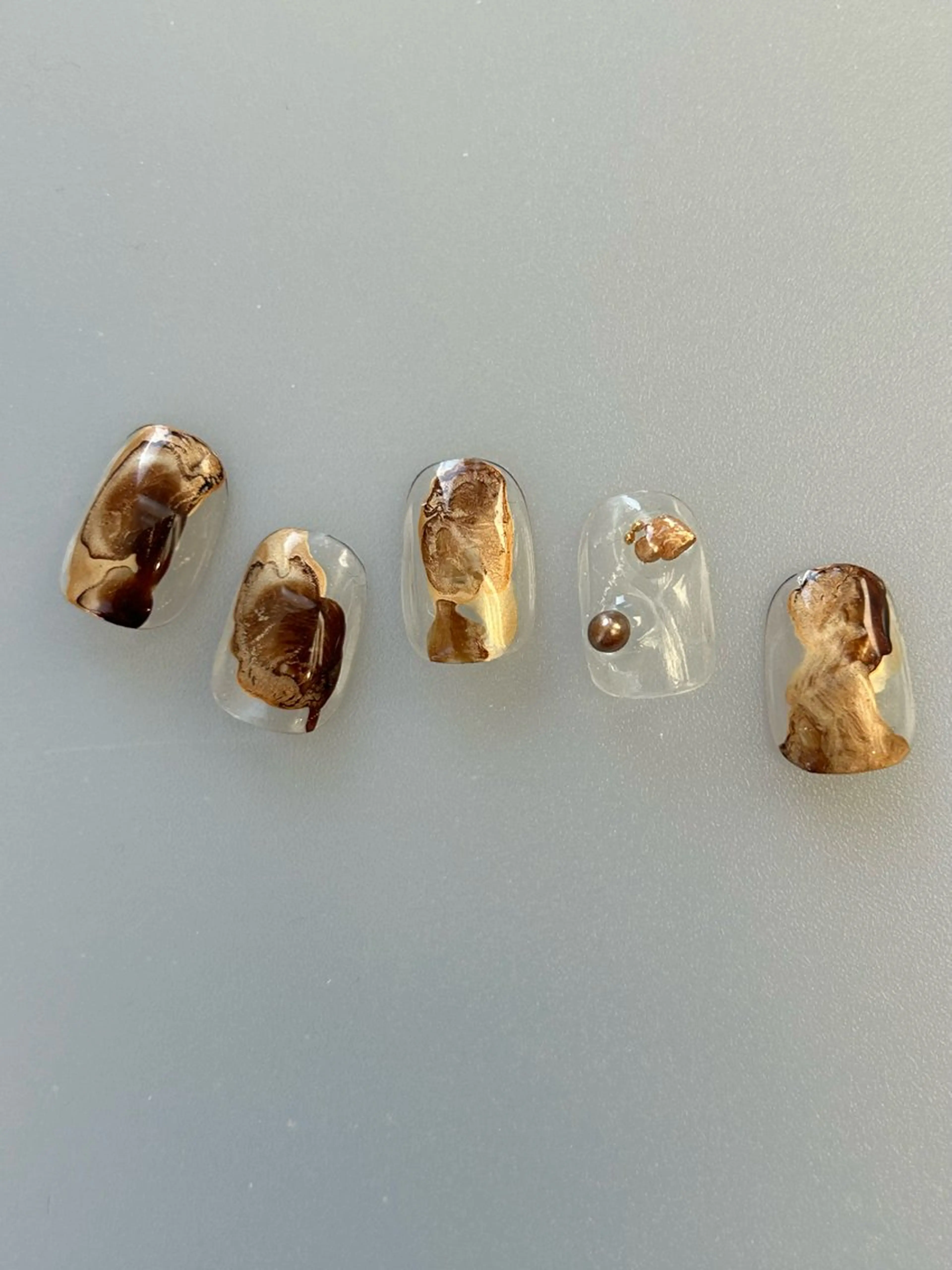 ネイル ニュアンスネイル ハンドネイル conq所属・Kyu_西荻窪 Nail Conqのネイルデザイン