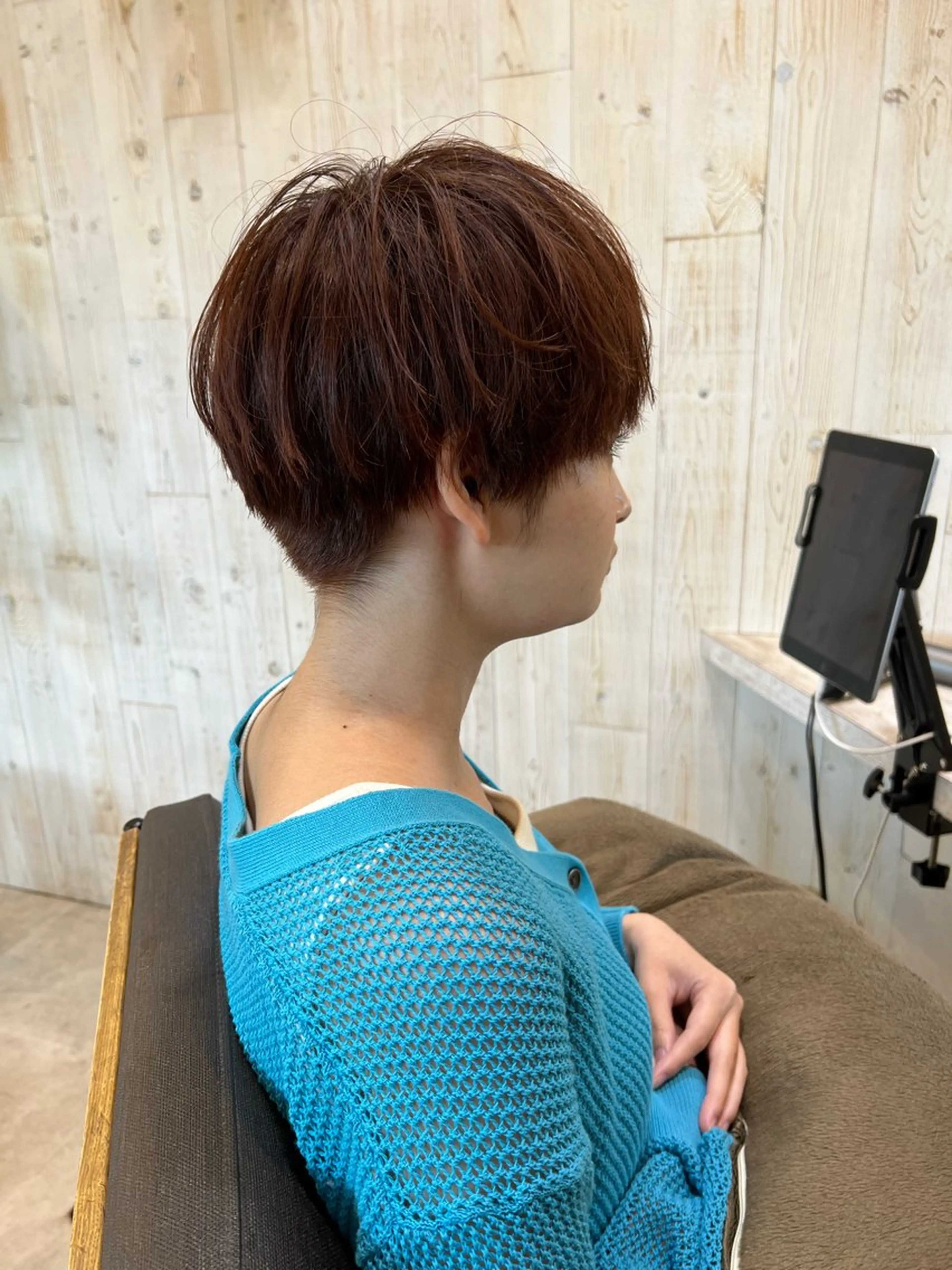 ショート カラー カット ヘアカラー トリートメント 🌱ブリーチカラー しばただいき🌱のヘアスタイル