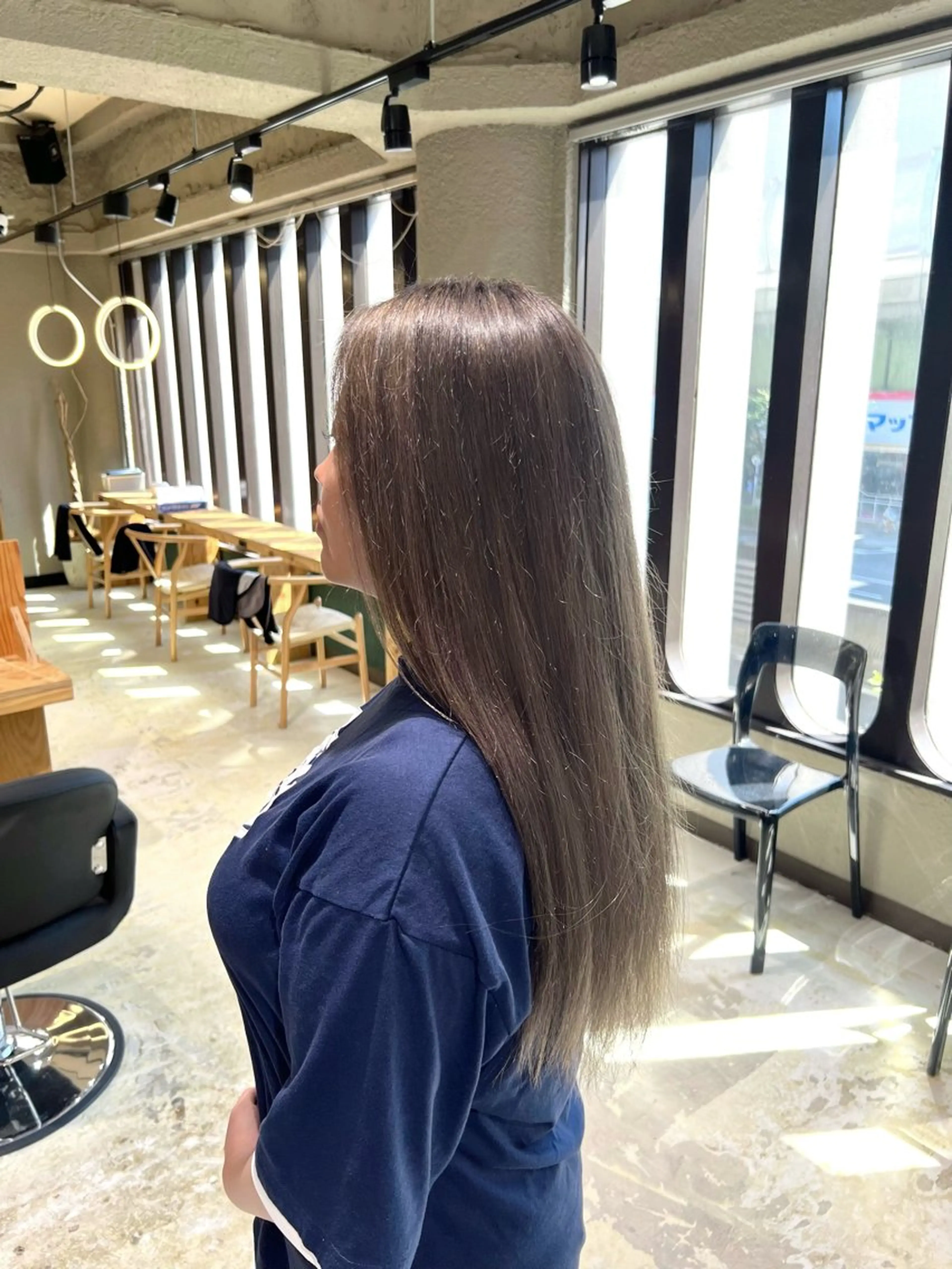 ロング カラー 💖難波レイヤー カット💖ツバサのヘアスタイル