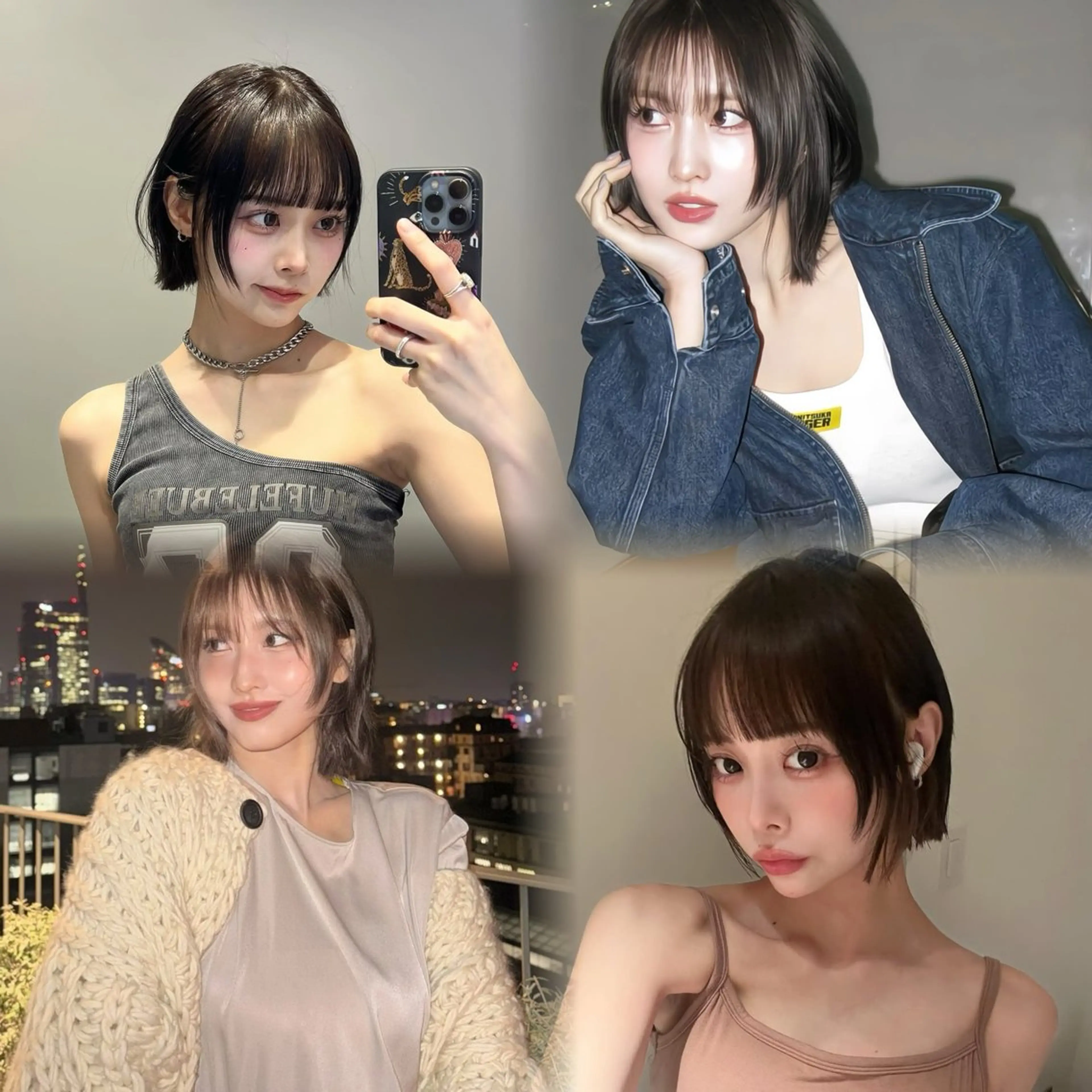ボブカット + 顔周りレイヤー🫧𝐦𝐢𝐥𝐛𝐨𝐧2ステップトリートメント付き🫧の写真