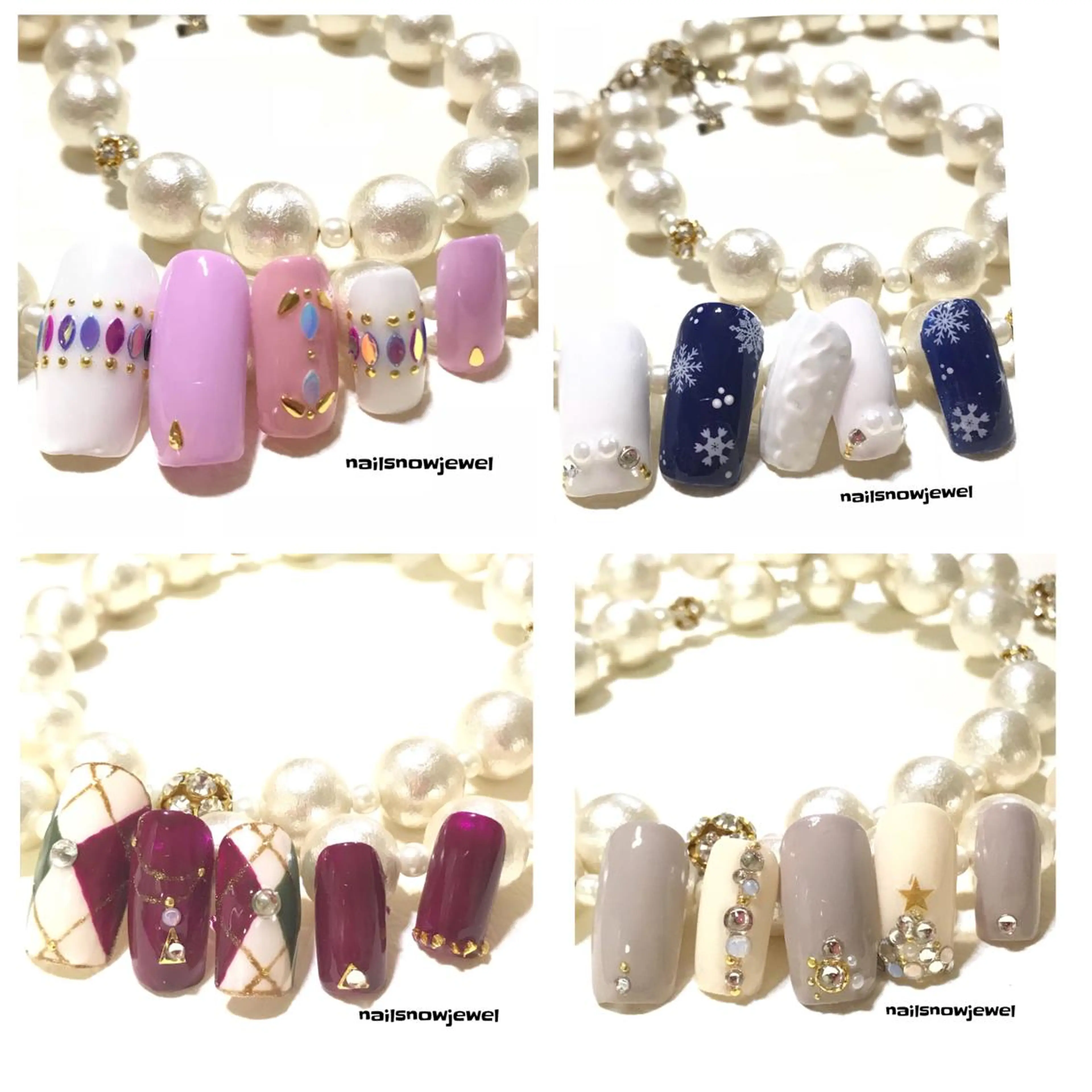 ネイル nail snowjewelのネイルデザイン