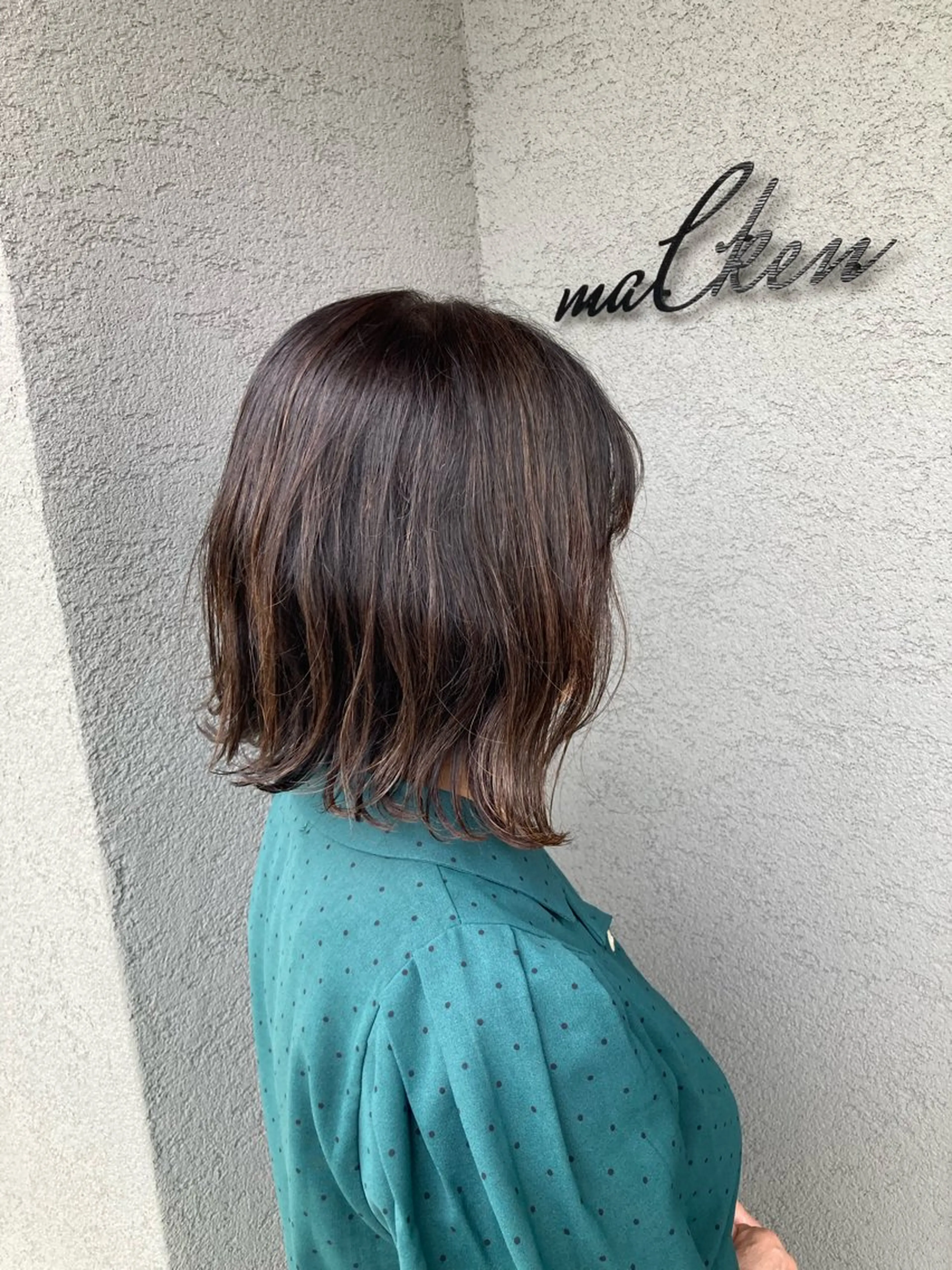 ミディアム カット maCken所属・松本　友佑 maCkenのヘアスタイル