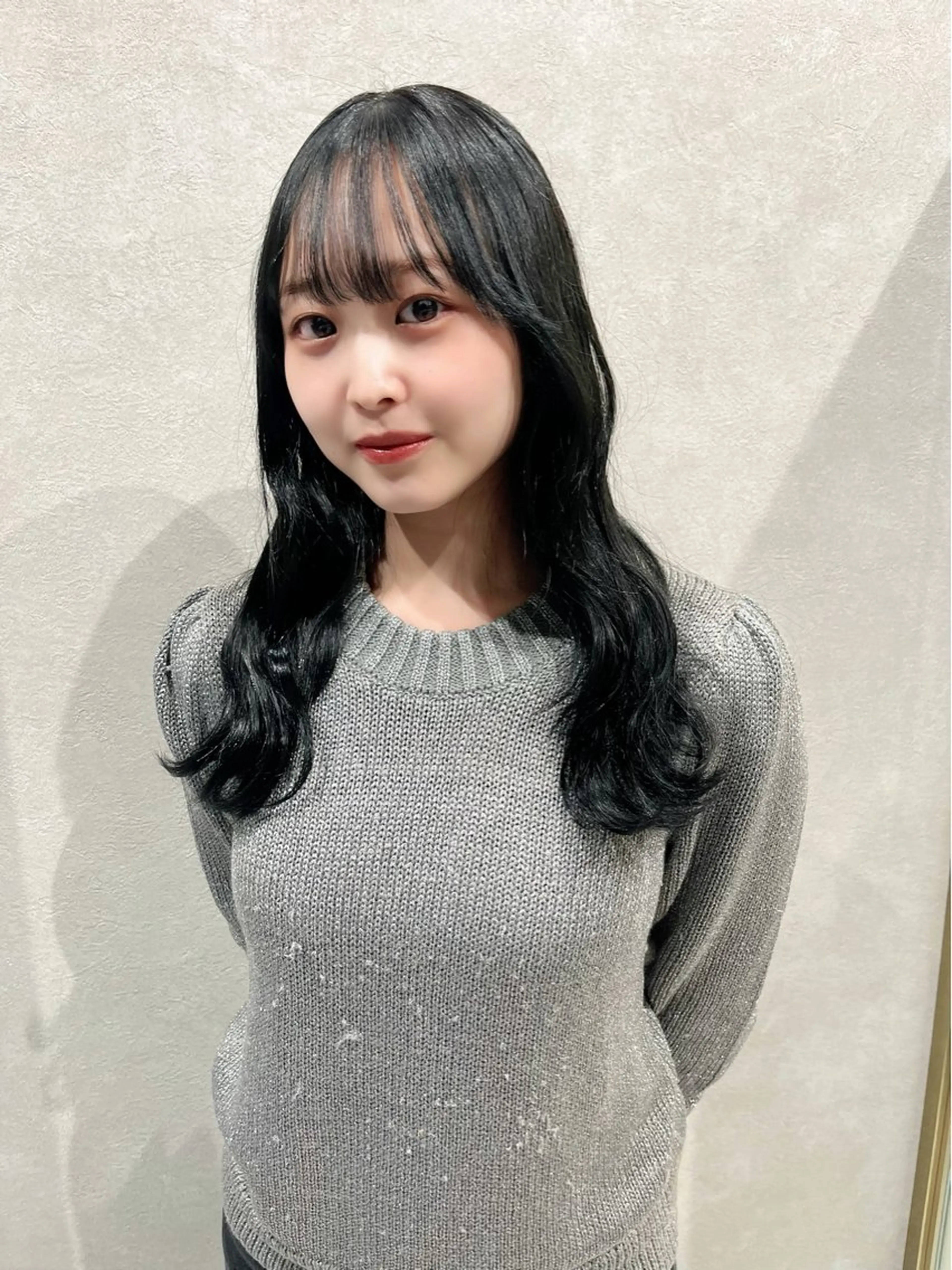 ロング カット ヘアカラー トリートメント ウルフ.クロスパーマ 🖤RYOKAのヘアスタイル