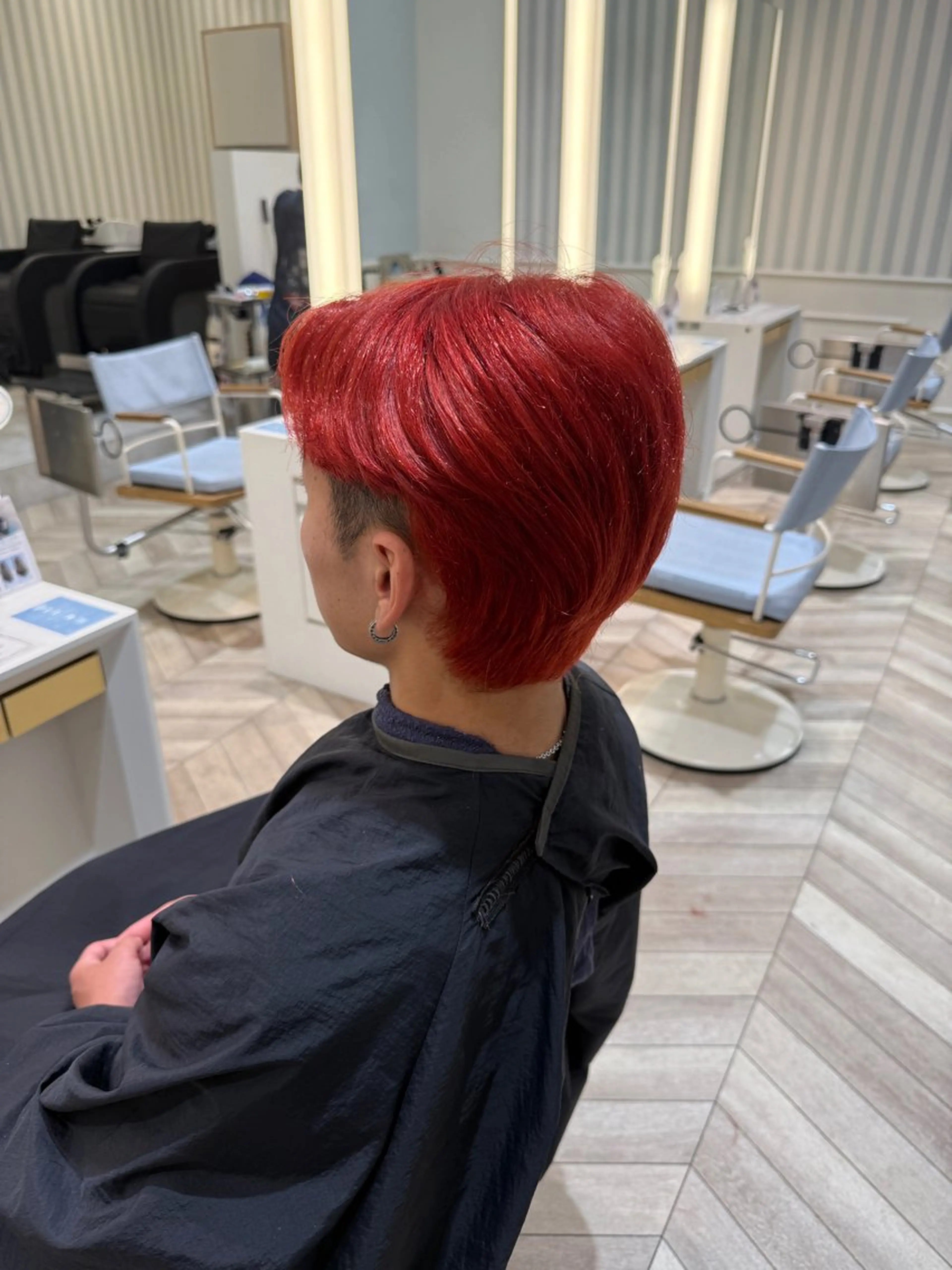 カラー メンズ 幕内 梨乃亜のヘアスタイル