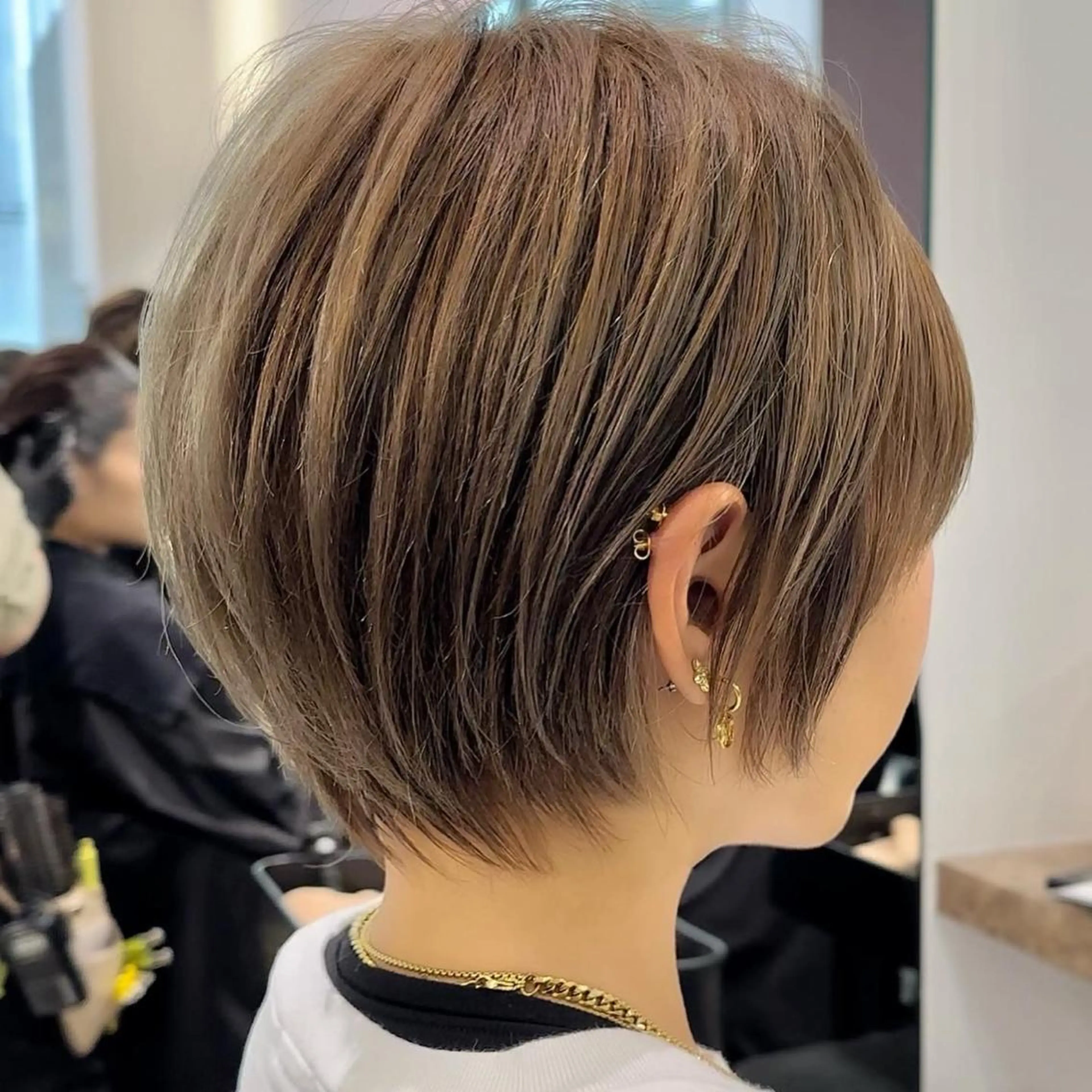 ショート 🌈銀座、ボブ ショート🌈にっしーのヘアスタイル